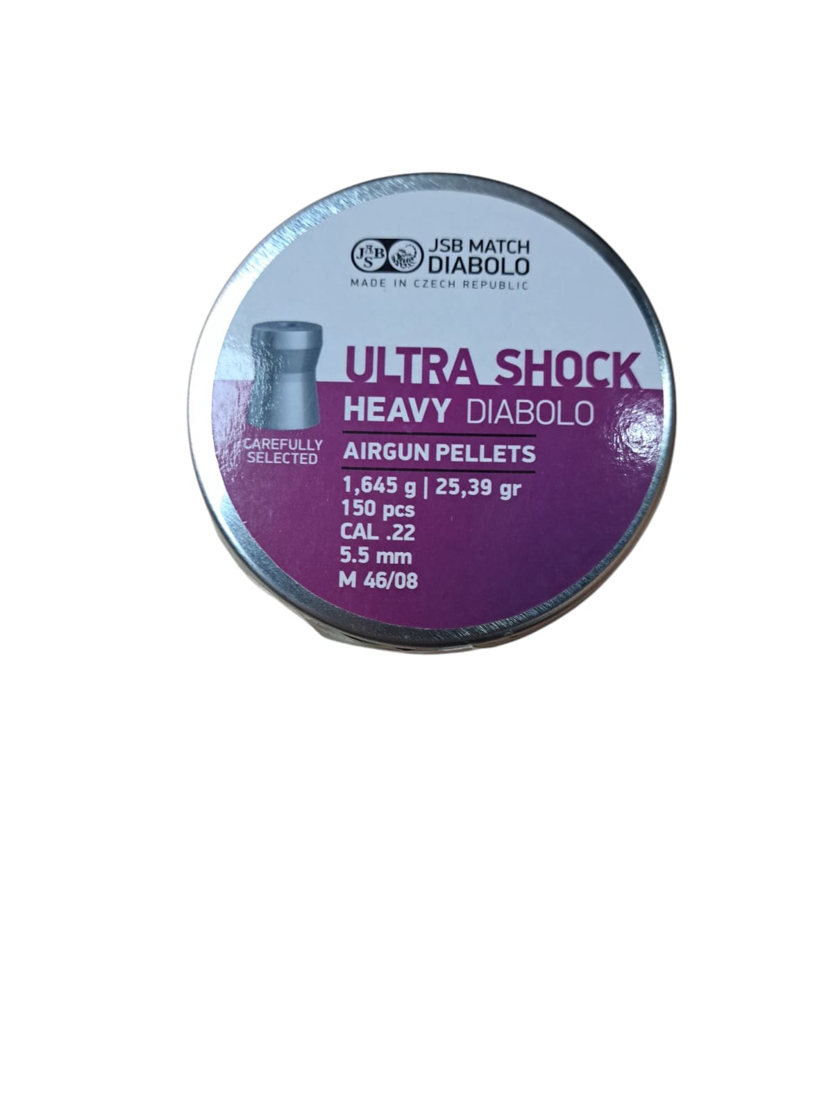 JSB MATCH DIABOLO ULTRA SHOCK HEAVY .22