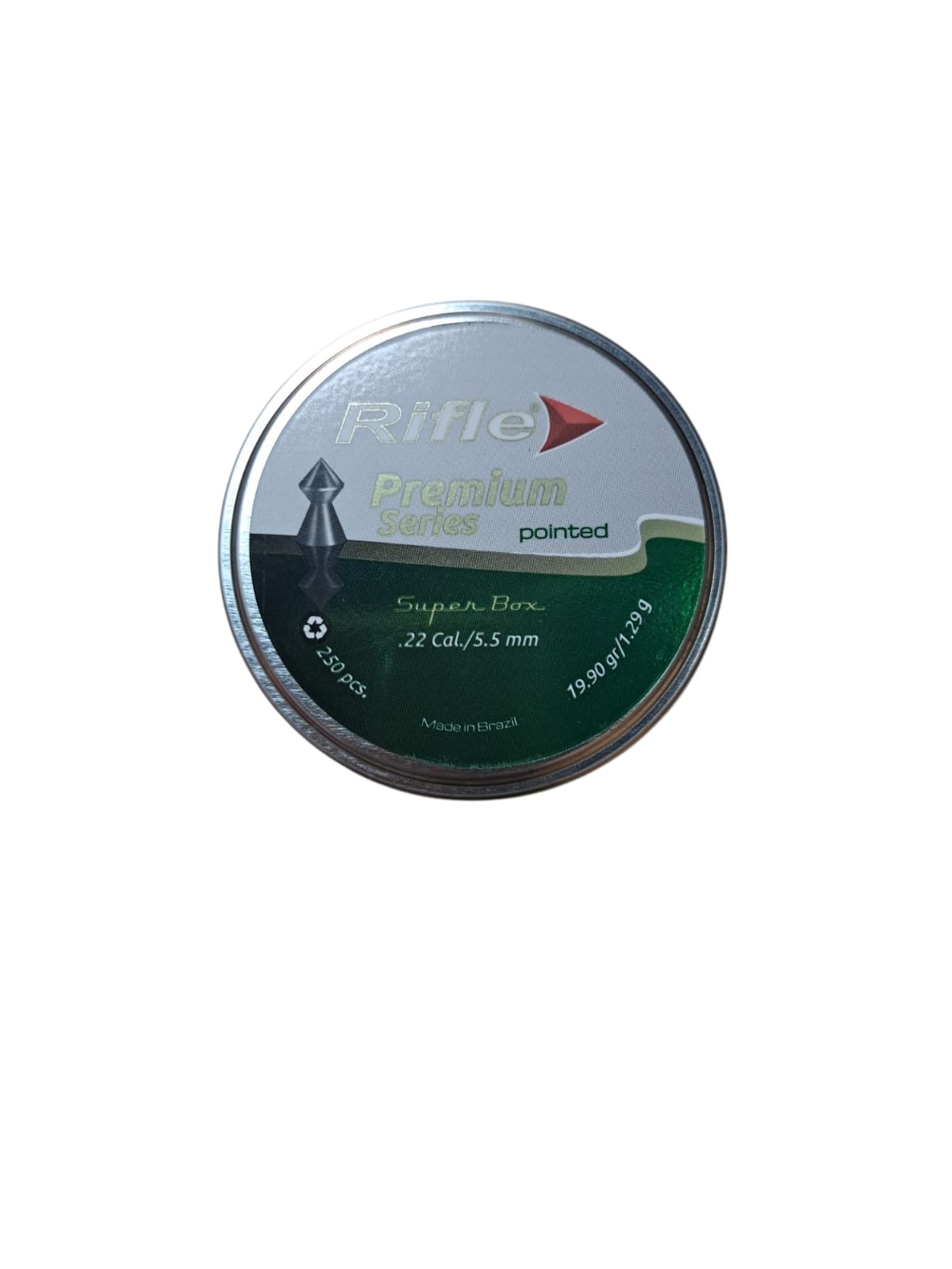 RIFLE PREMIUM POINTED HEAD PELLETS 5.5mm x250 rds