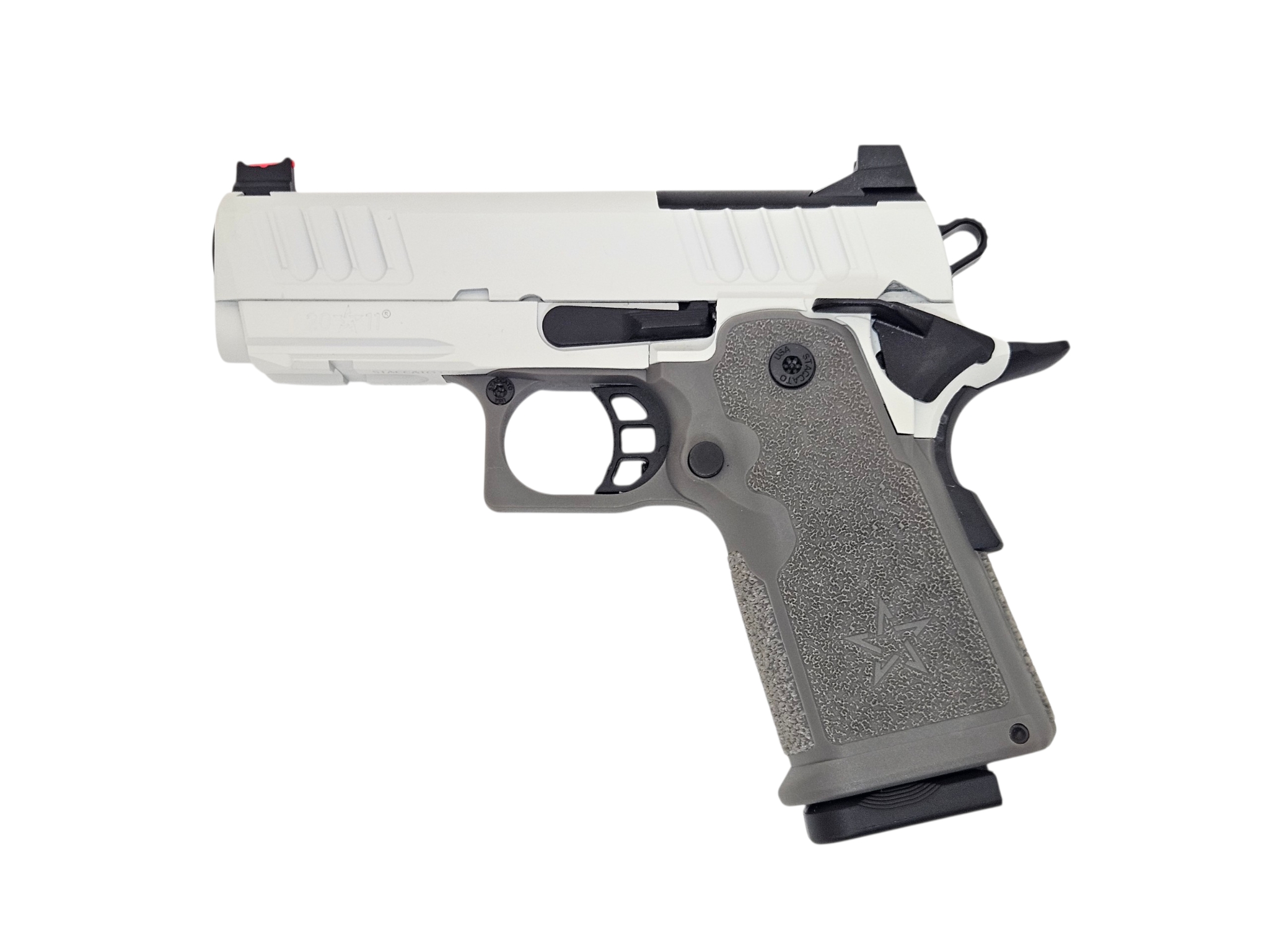 EMG SAVIA Staccato CS Compact 2011 Gas Pistol w  Master Grip WH