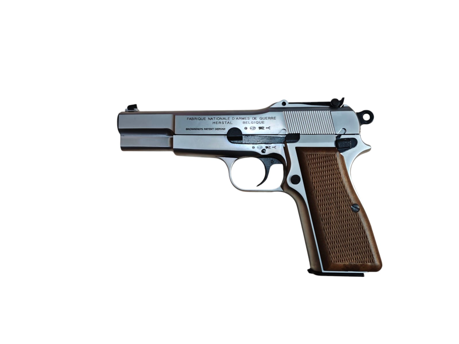 Asia Hobby Custom WE New Browning Hi Power MK1 w/ Stock SV