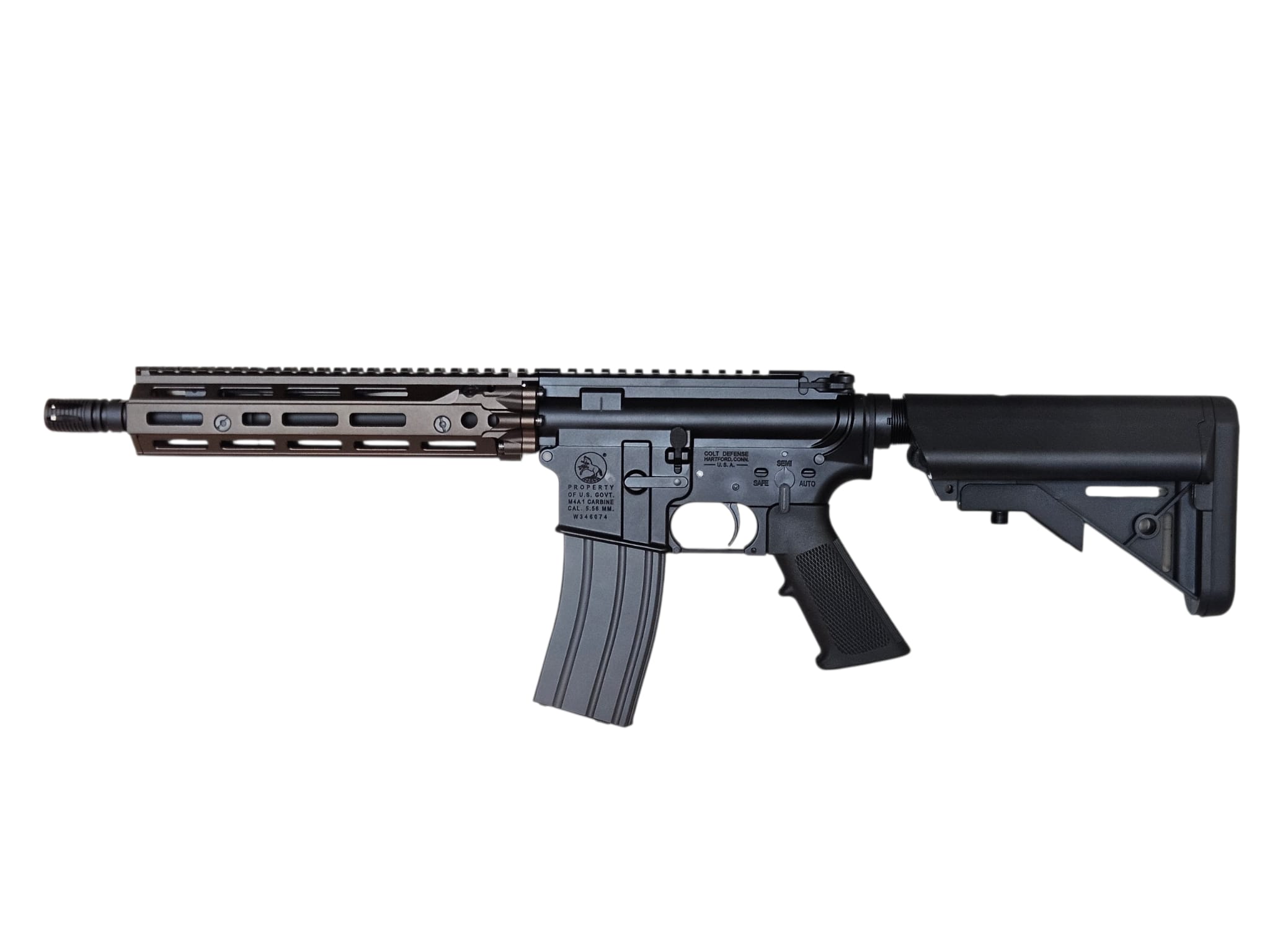 SALVO PRECISION DANIEL DEFENSE RIS III 10.3INCH MWS GBB AIRSOFT RIFLE