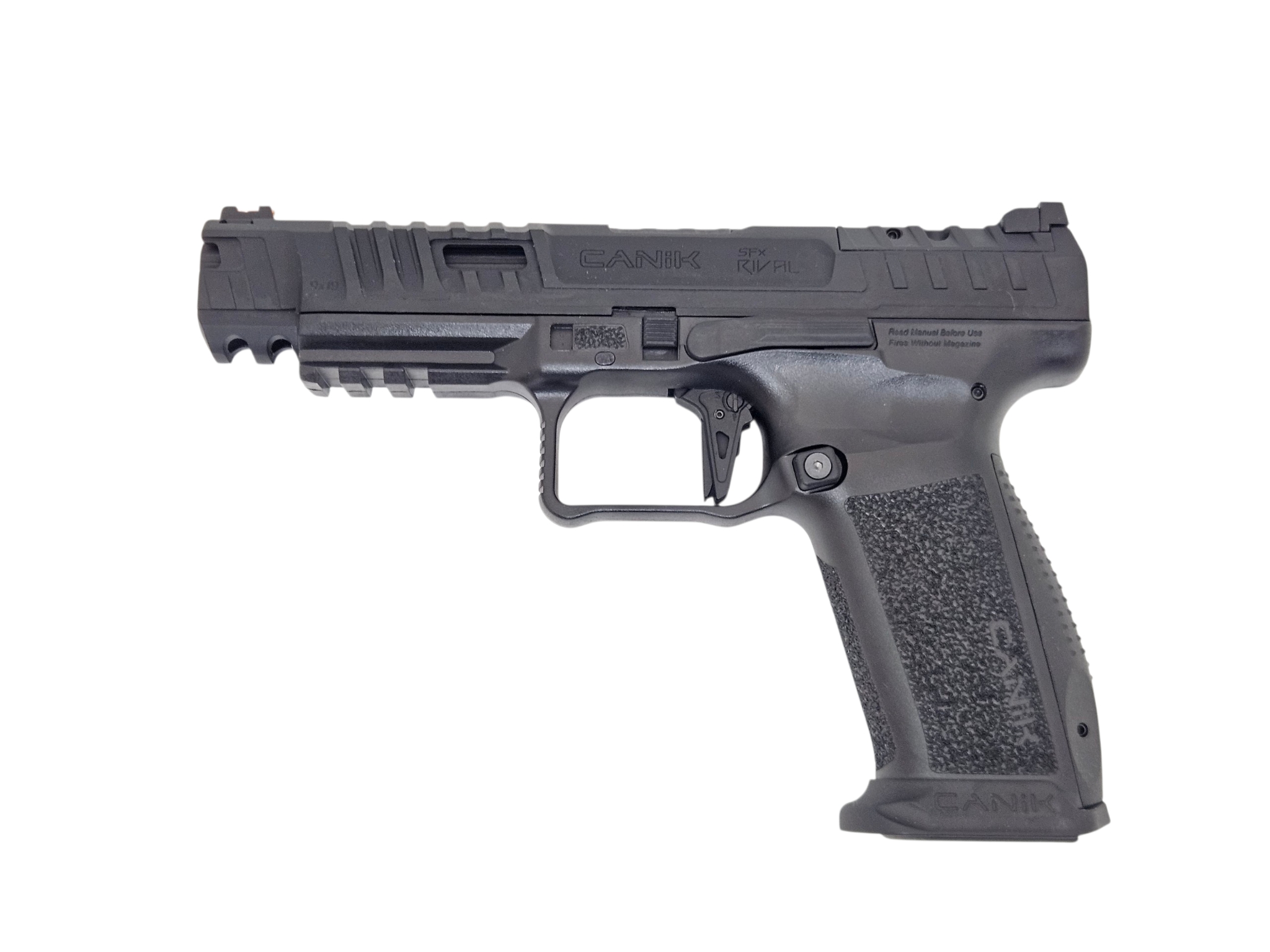EMG x Cybergun CANIK SFx RIVAL Gas Blowback Airsoft Pistol BK
