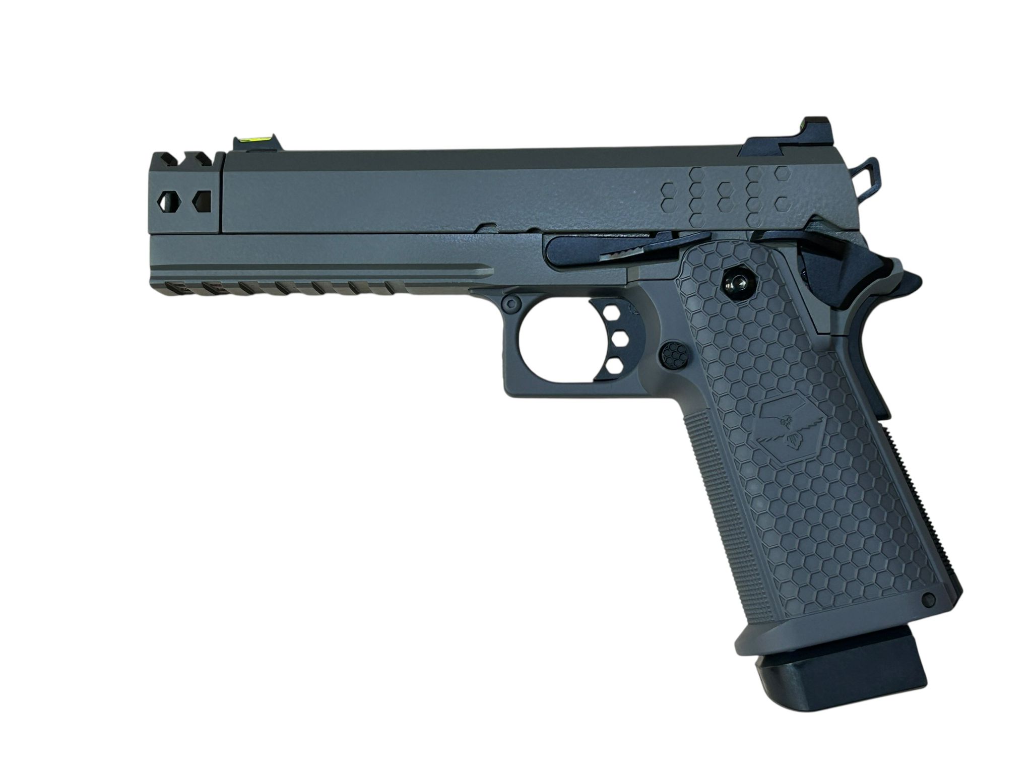Raven HEX-C Hi-Capa CNC Gas GBB Pistol Grey