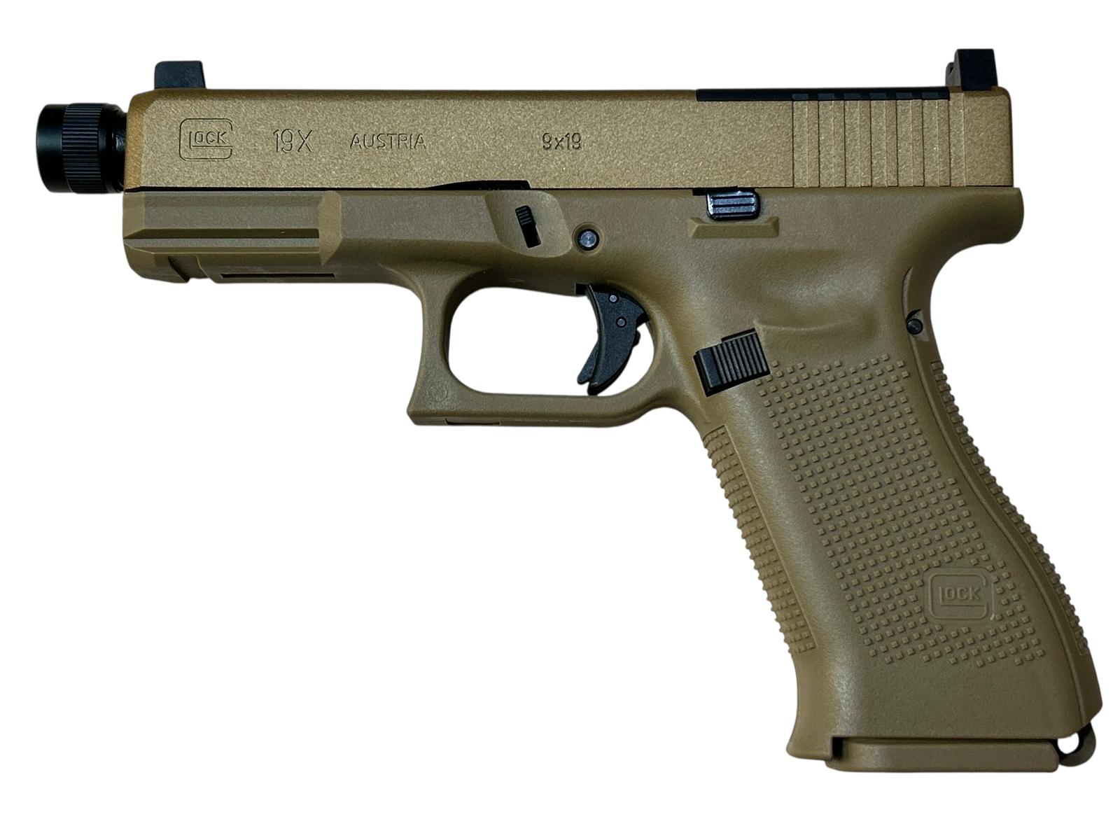 UMAREX SRC GLOCK G19X MOS Gas GBB Pistol (COY)