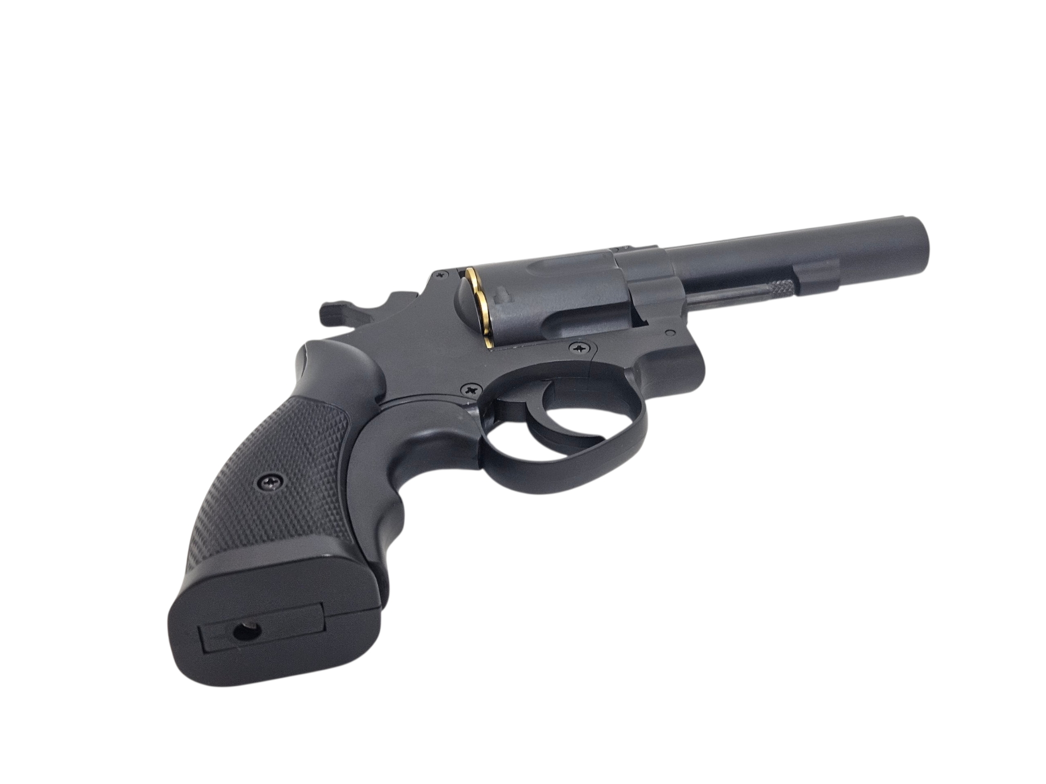HFC M10 GAS BK BK Grip Revolver Pistol - Image 4