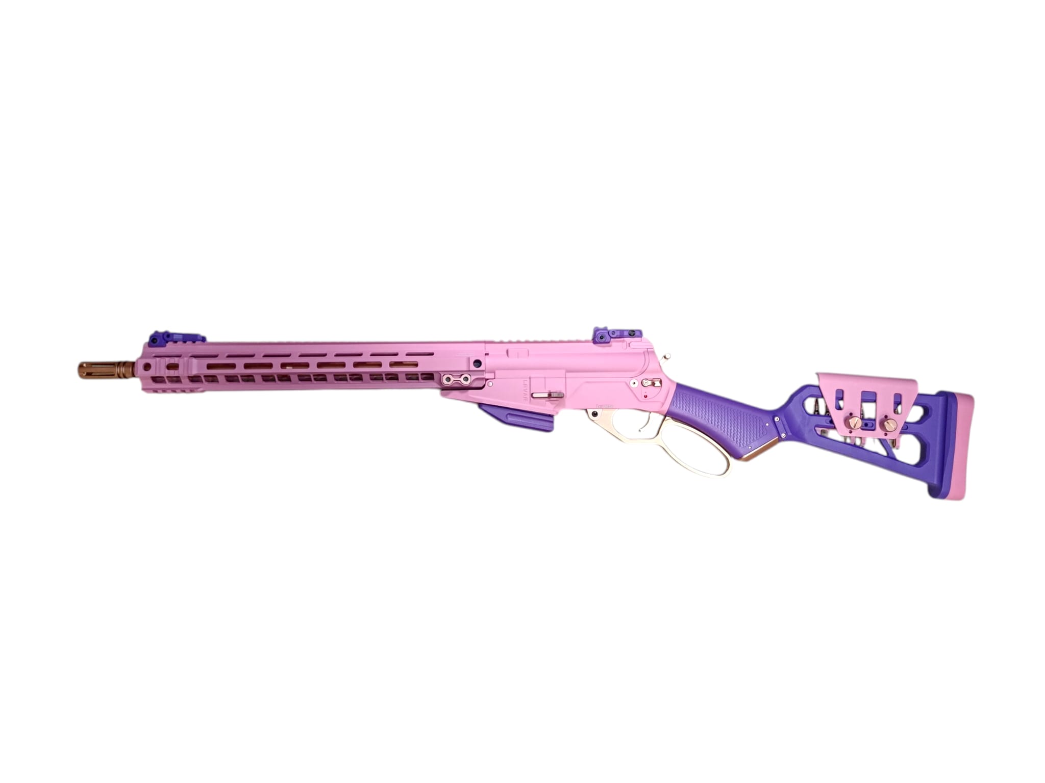 G&G LevAR 15 Gas Powered / Lever Action Rifle pink