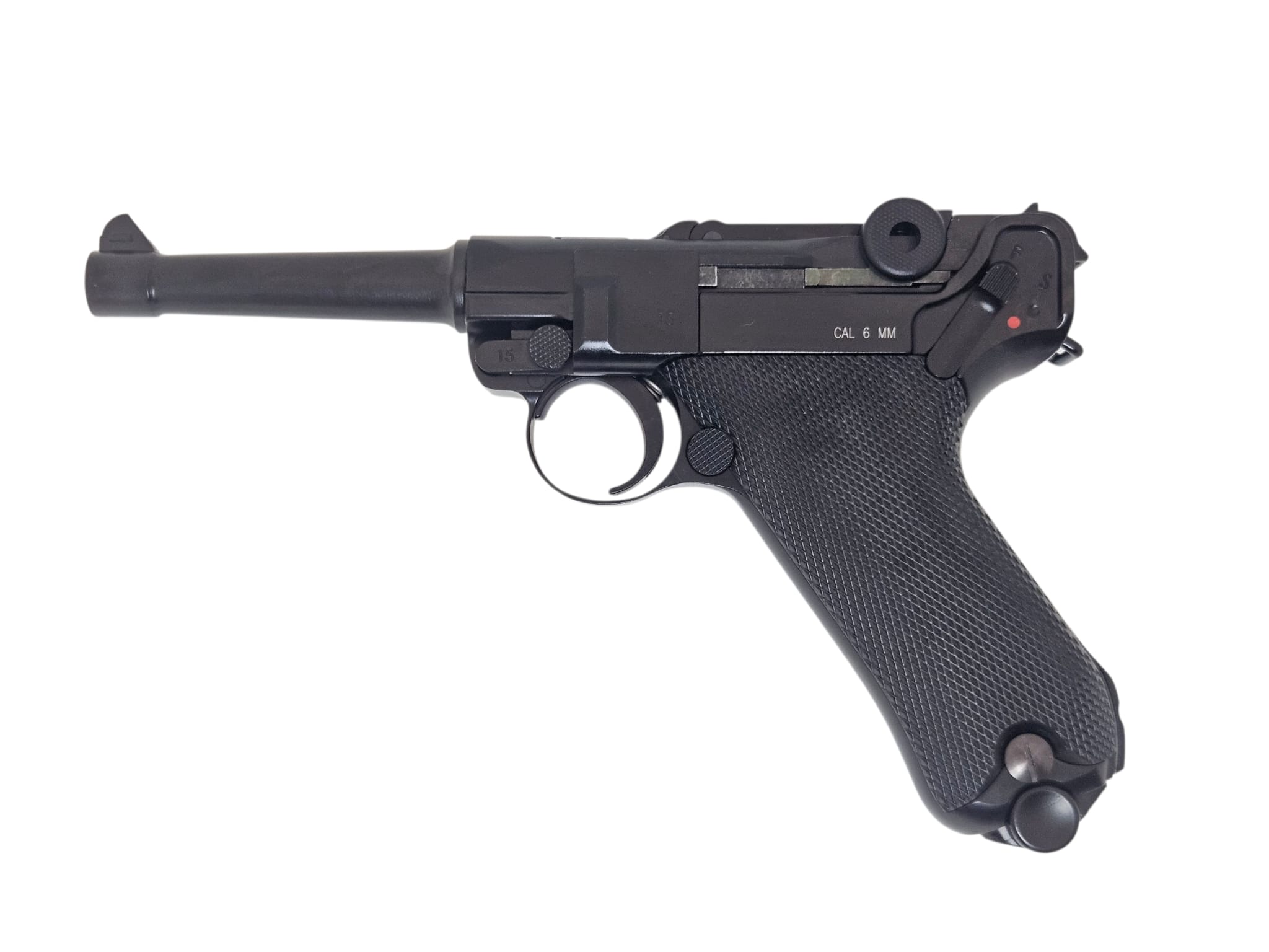 KWC Metal Model P08 CO2 GBB Pistol (Black)