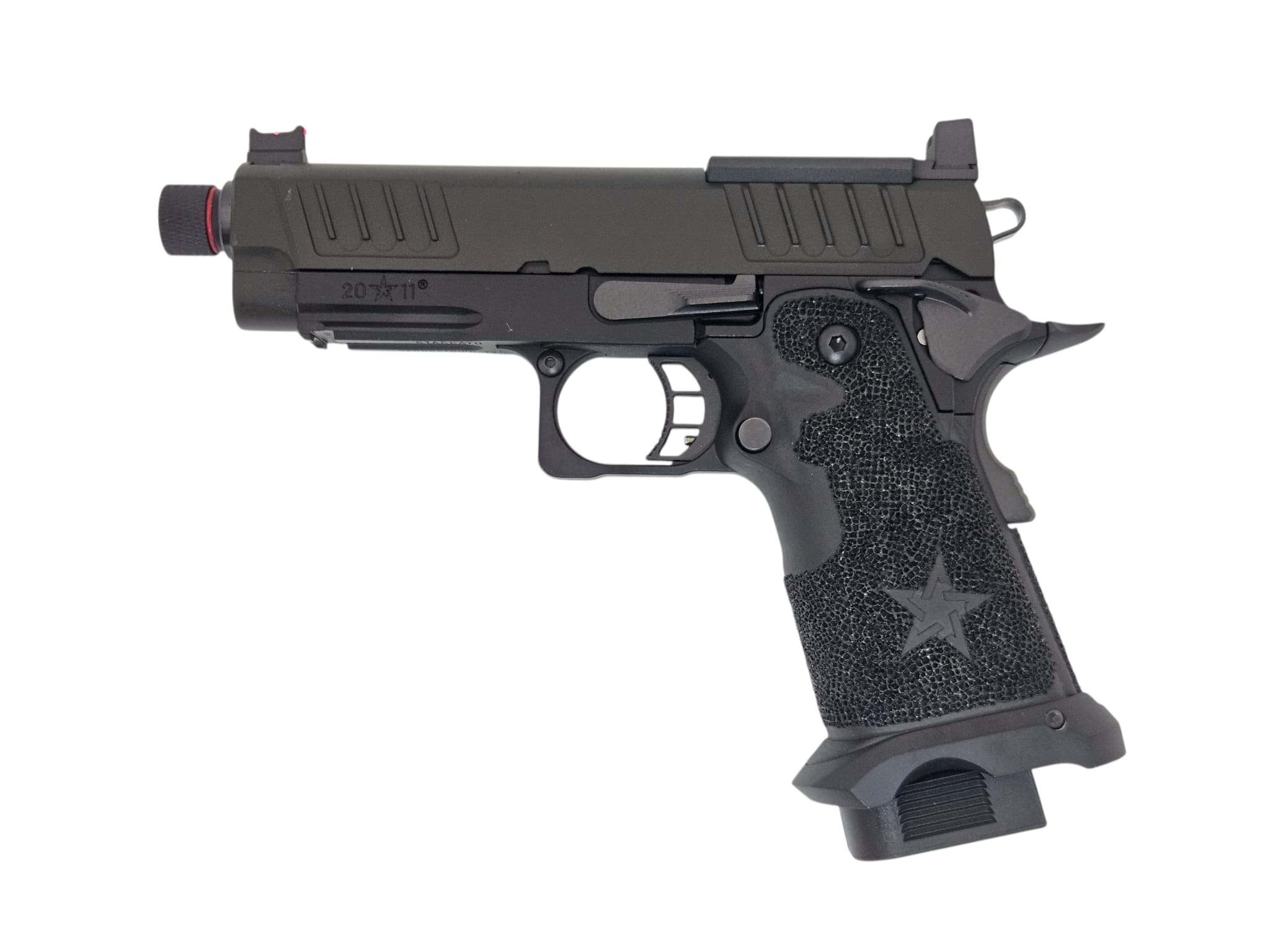 ARMY R612A Staccato C2 USA Version (steel parts, hand-made stippling grip)