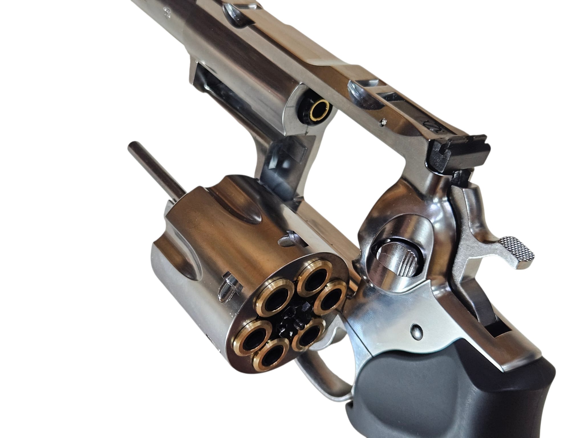 Marushin Super Redhawk 7.5inch 44 Magnum Gas Revolver - Silver - Image 7