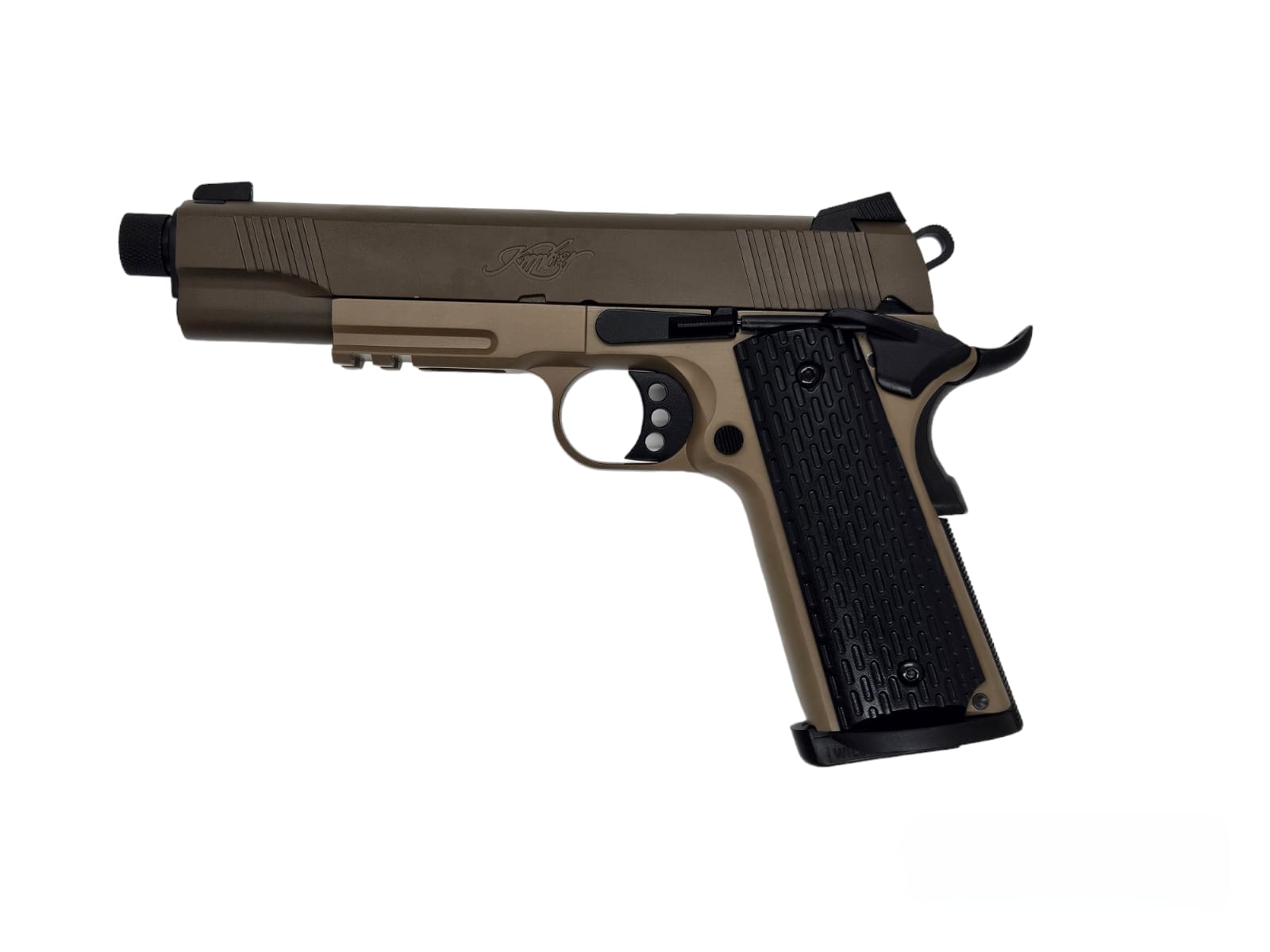 ARMY Kimber M1911A1(R28-2) GBB Pistol (Black barrel,Tan Frame)