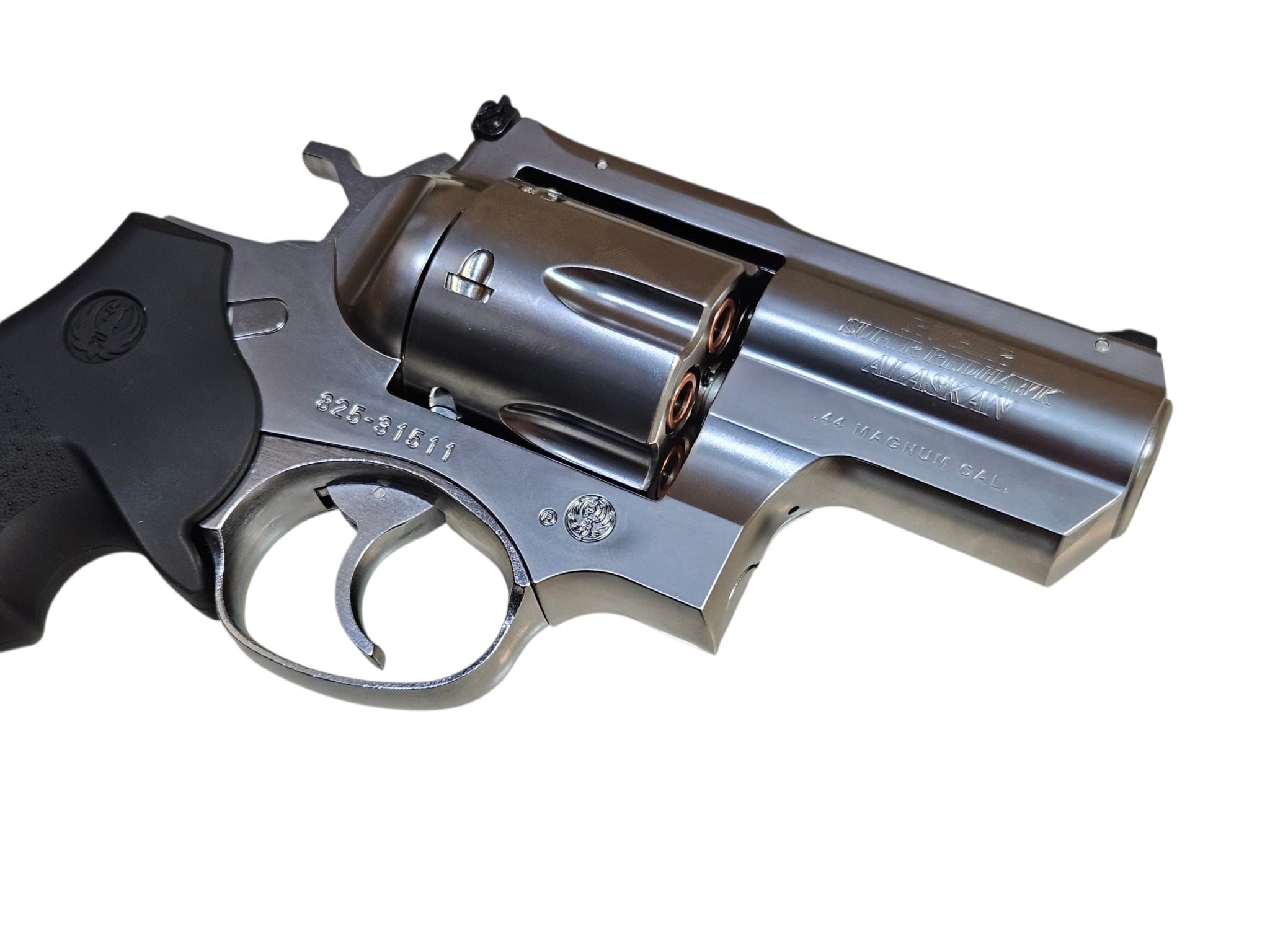 Marushin Super Redhawk Alaskan 44 Magnum Gas Revolver - Silver - Image 8