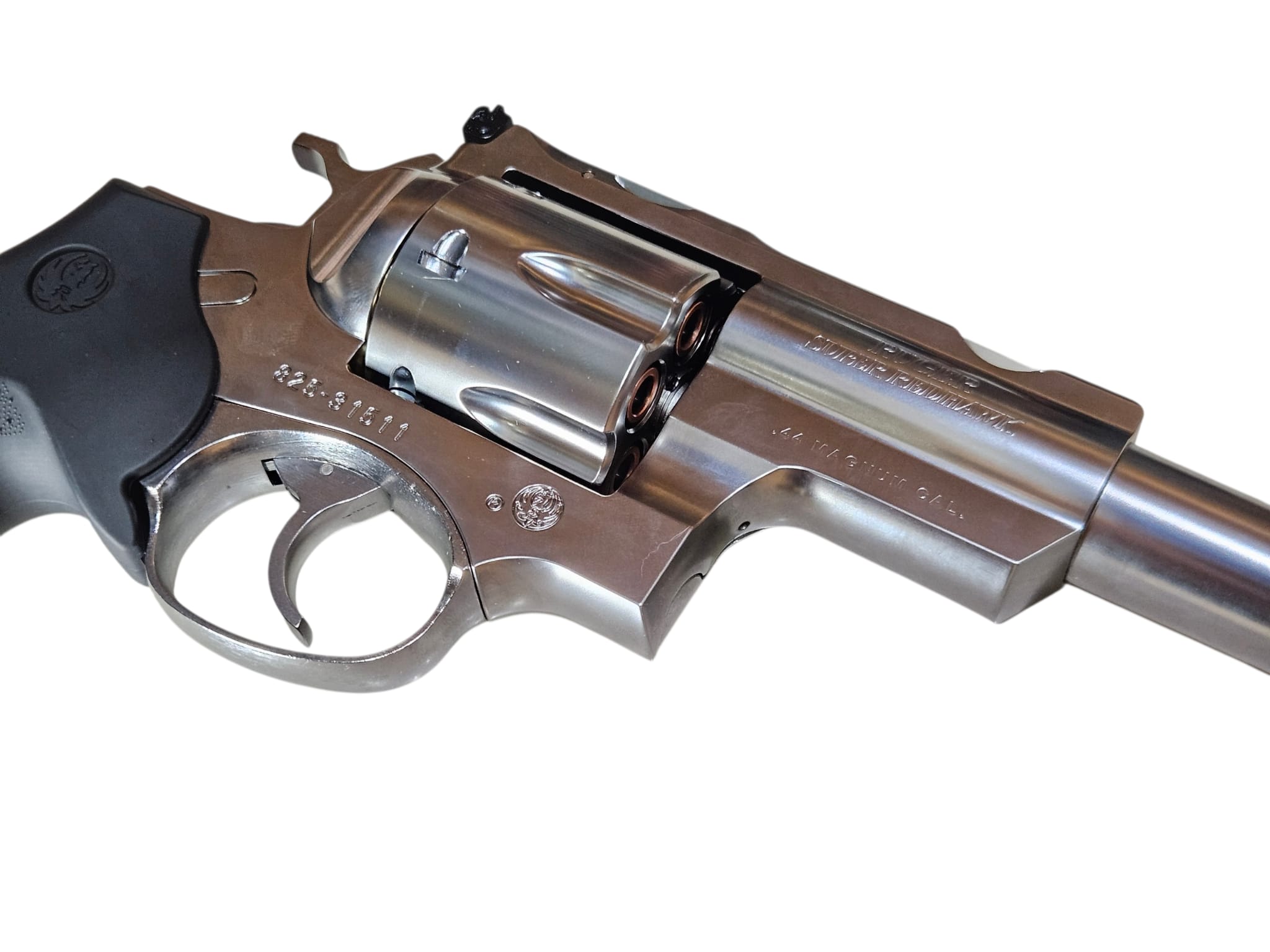 Marushin Super Redhawk 7.5inch 44 Magnum Gas Revolver - Silver - Image 10