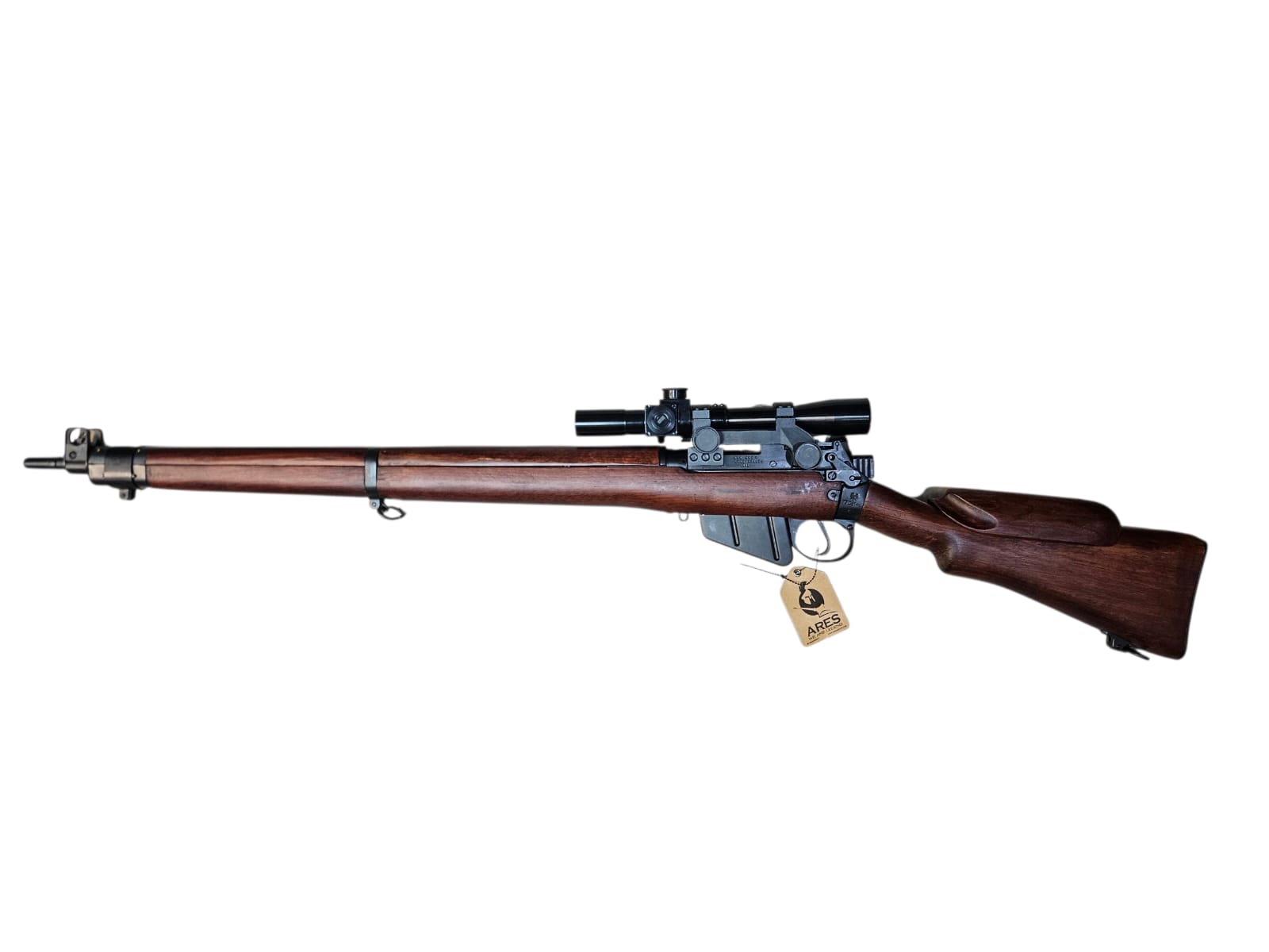 ARES Lee Enfield NO 4 MK1 Spring Sniper Airsoft Rifle with Scope Set