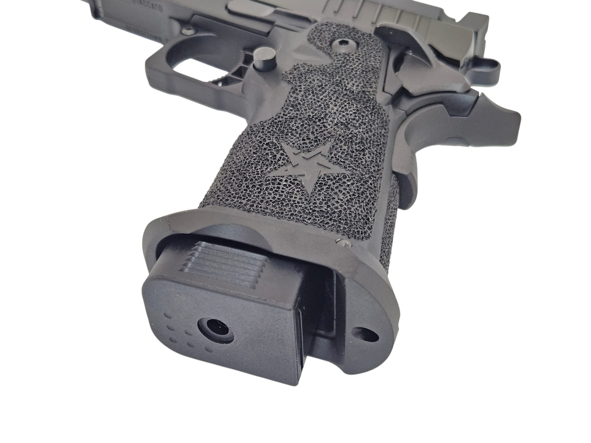 ARMY R612A Staccato C2 USA Version (steel parts, hand-made stippling grip) - Image 9