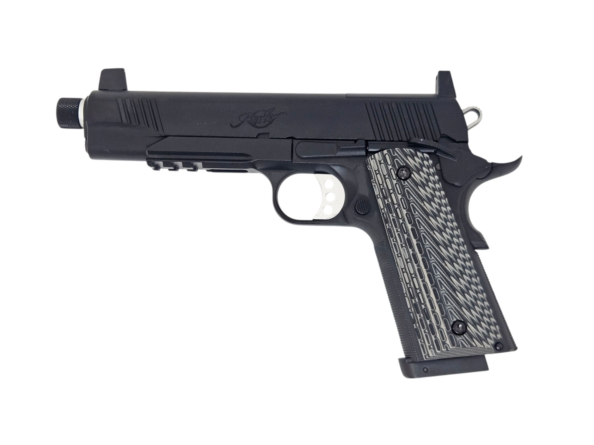 EMG SAVIA Kimber Custom TLE/RL II 1911 CO2 Pistol W/ G10 Grips BK