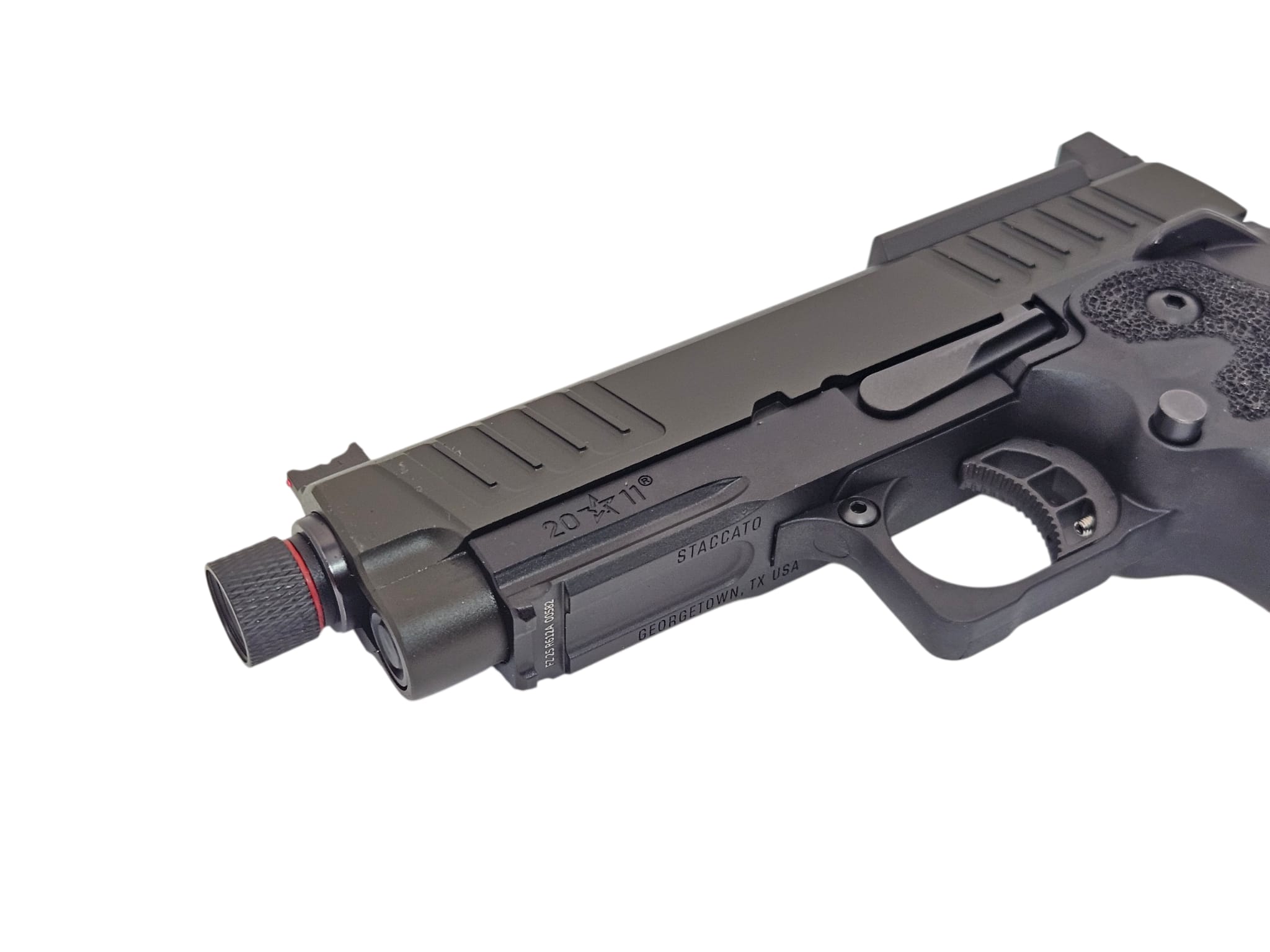 ARMY R612A Staccato C2 USA Version (steel parts, hand-made stippling grip) - Image 8