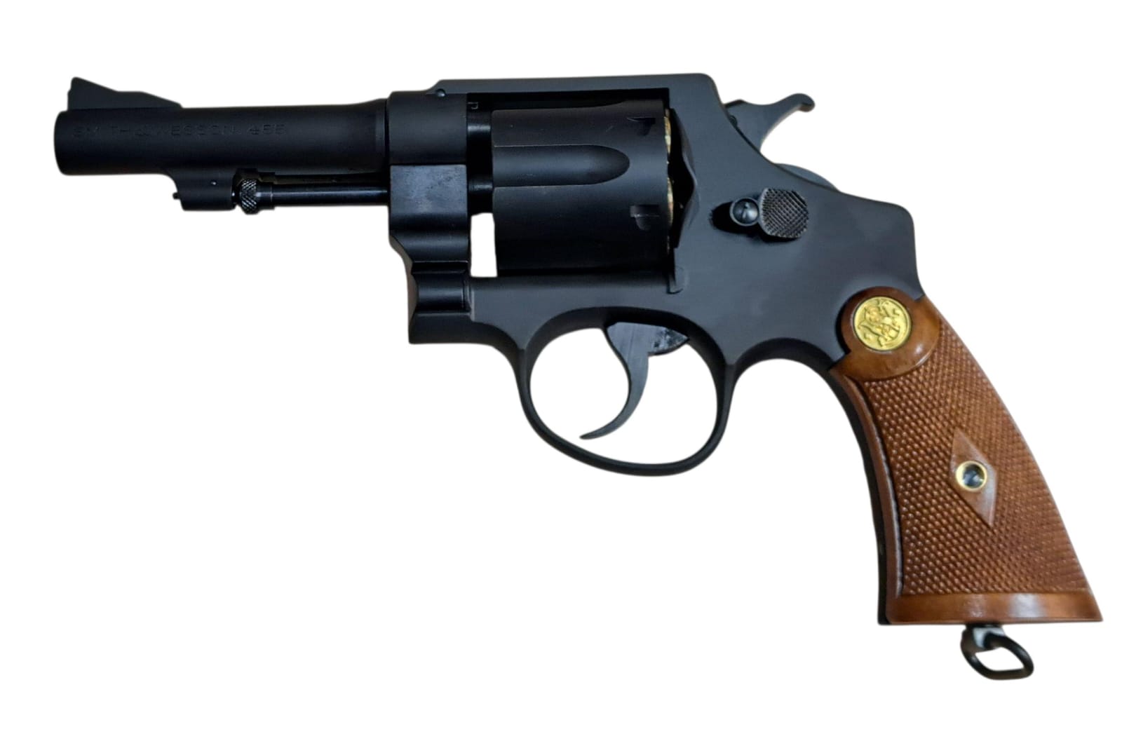 Tanaka S&W M1917.455 HE2 4 inch HW Airsoft Gas Revolver