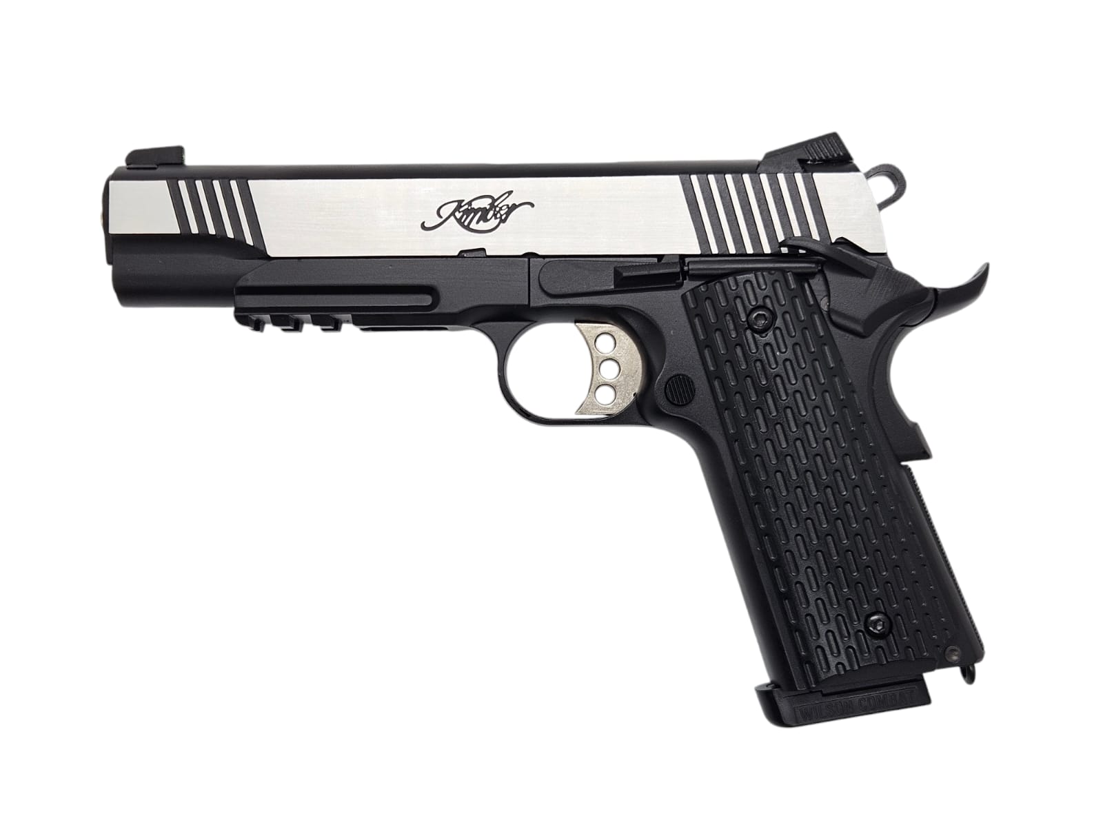 ARMY Metal Kimber Warrior Marking M1911A1 GBB Pistol(2-Tone) (R28-2T) - Image 9