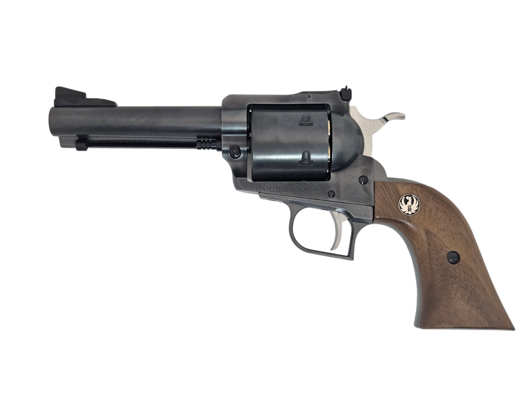 Marushin Super Blackhawk Gas Revolver (4.62inch, Wood Grip, X Cartridge Series) - Excellent HW