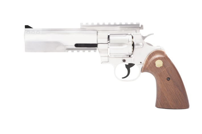 King Arms Python 357 Evil V2 Gas Revolver SV