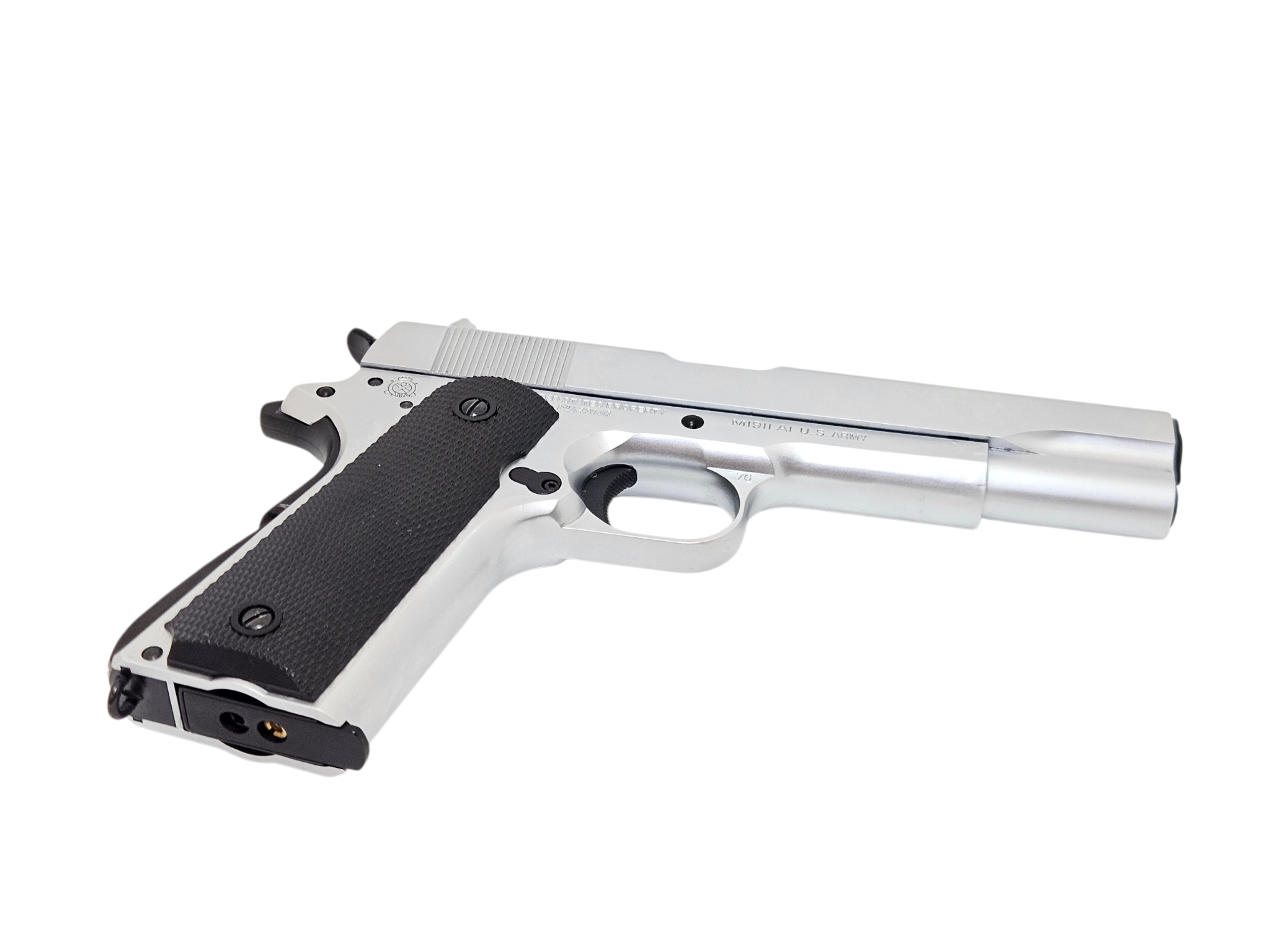 Army M1911A1 GBB Pistol Marking Version (R31, Silver) ARM-GBB-R31-WM-SV - Image 4