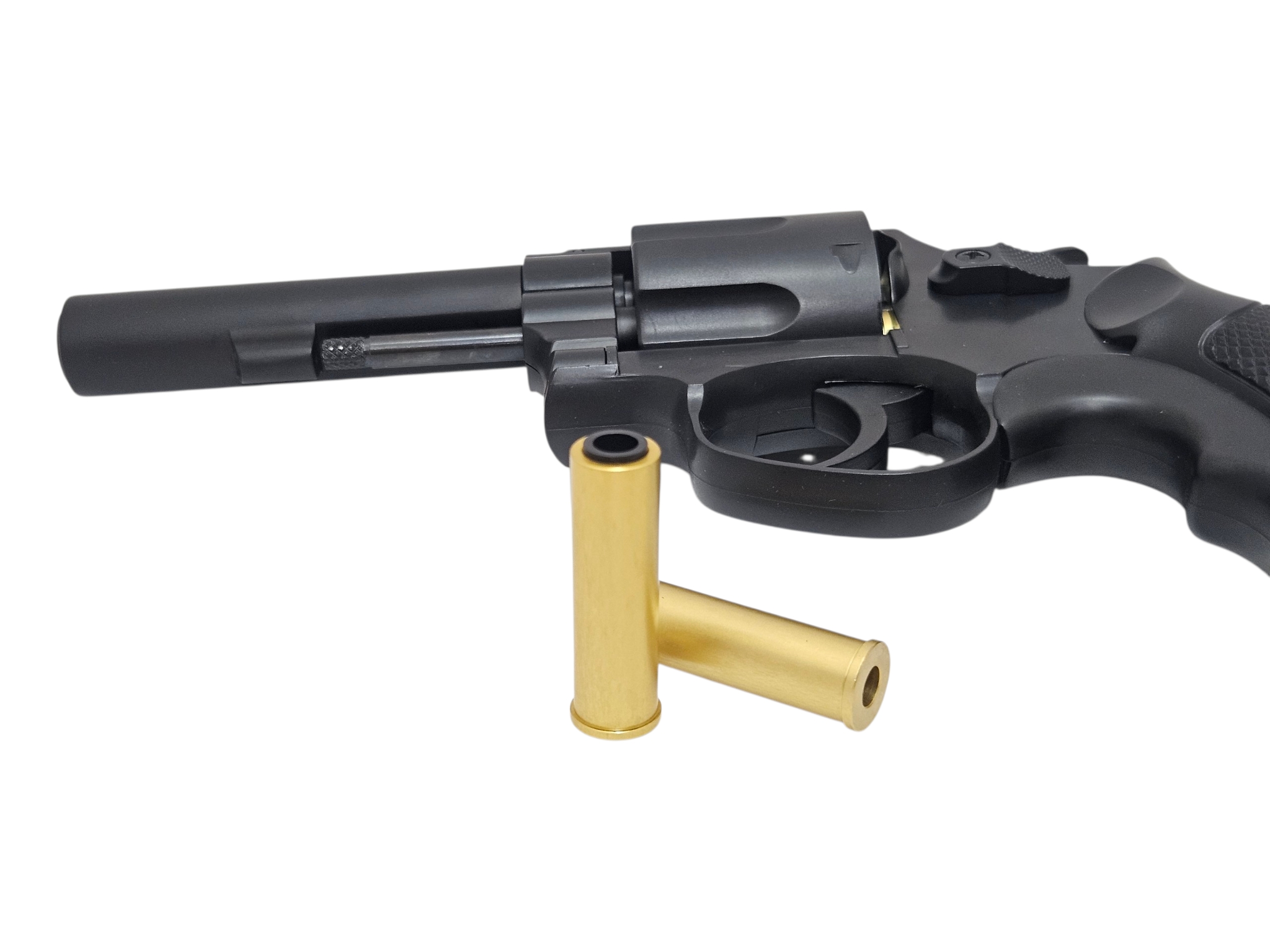 HFC M10 GAS BK BK Grip Revolver Pistol - Image 8