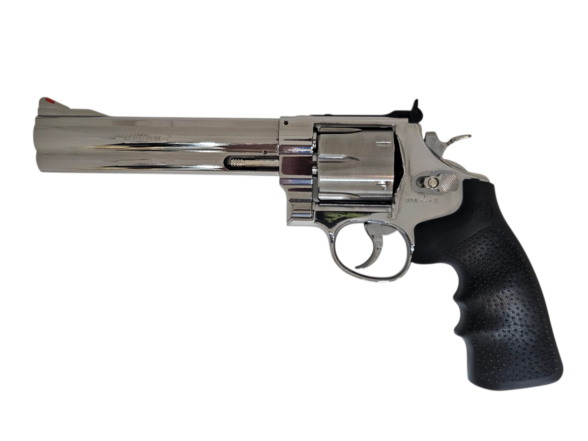 Smith & Wesson M629 CO2 Revolver 6.5"SV W/Moon Clip/New Shell - Image 12