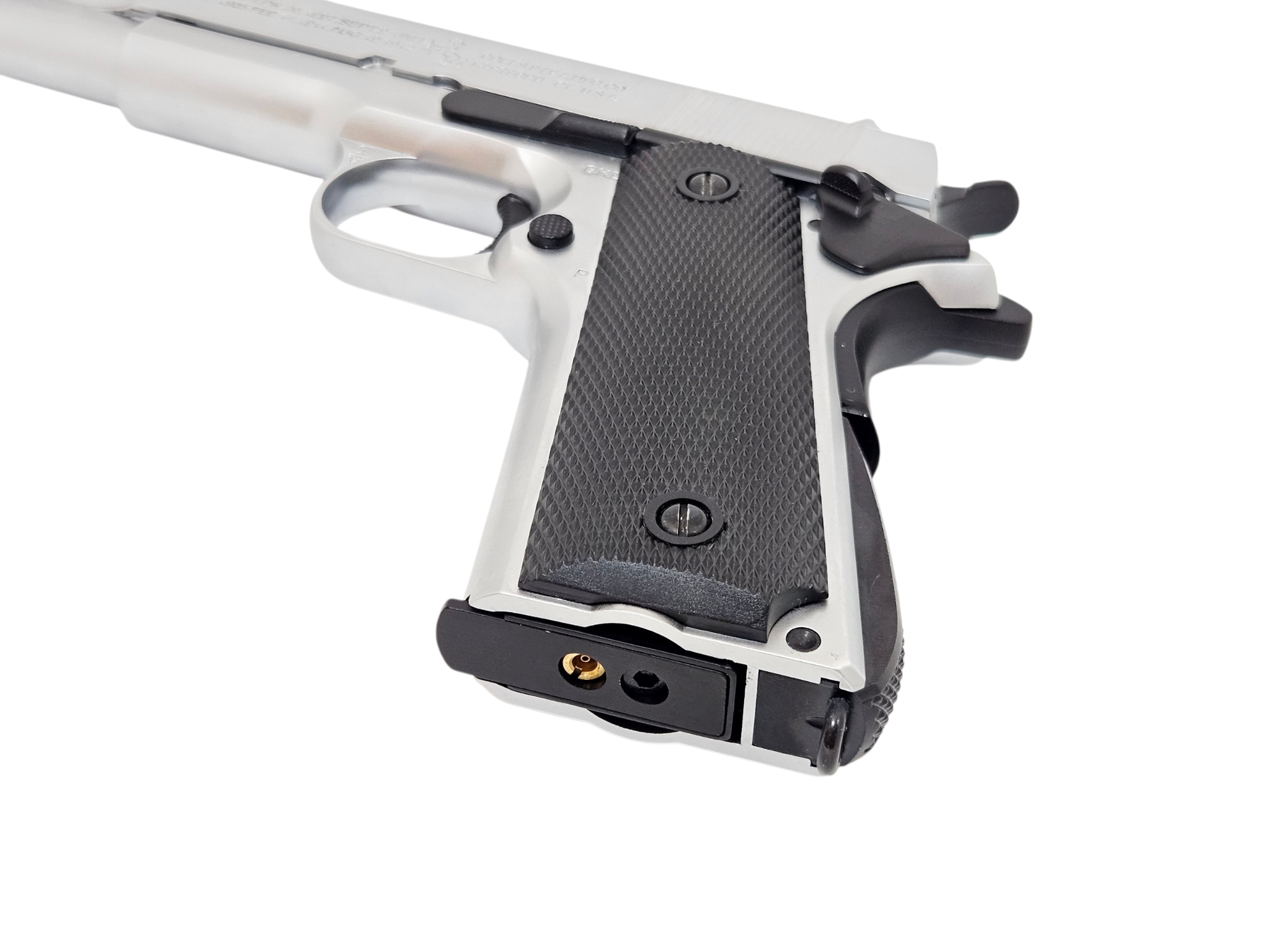 Army M1911A1 GBB Pistol Marking Version (R31, Silver) ARM-GBB-R31-WM-SV - Image 6