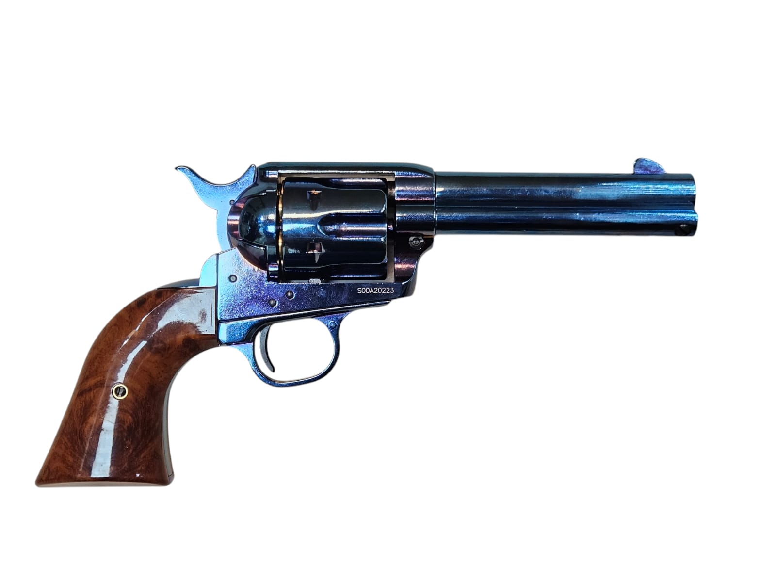King Arms SAA .45 Peacemaker Gas Revolver V2 S BL - Image 5