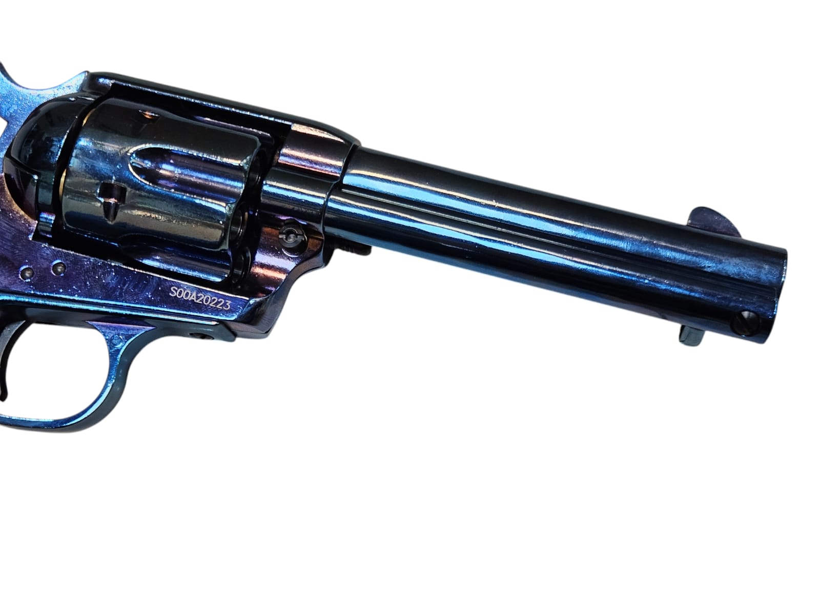 King Arms SAA .45 Peacemaker Gas Revolver V2 S BL - Image 4