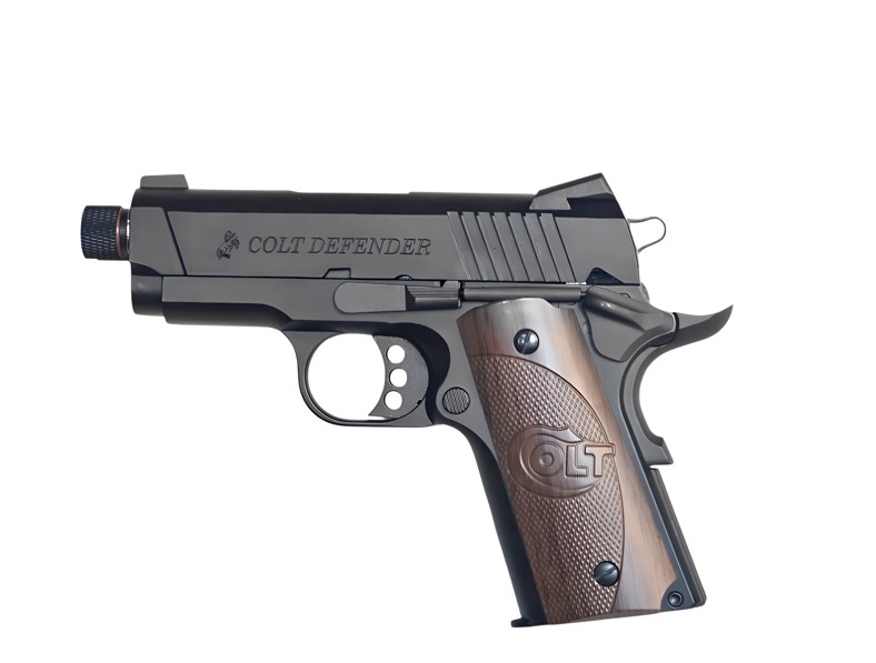 ARMY Colt EMG Licensed Defender .9 R46 1911 Gas GBB Pistol Airsoft BK