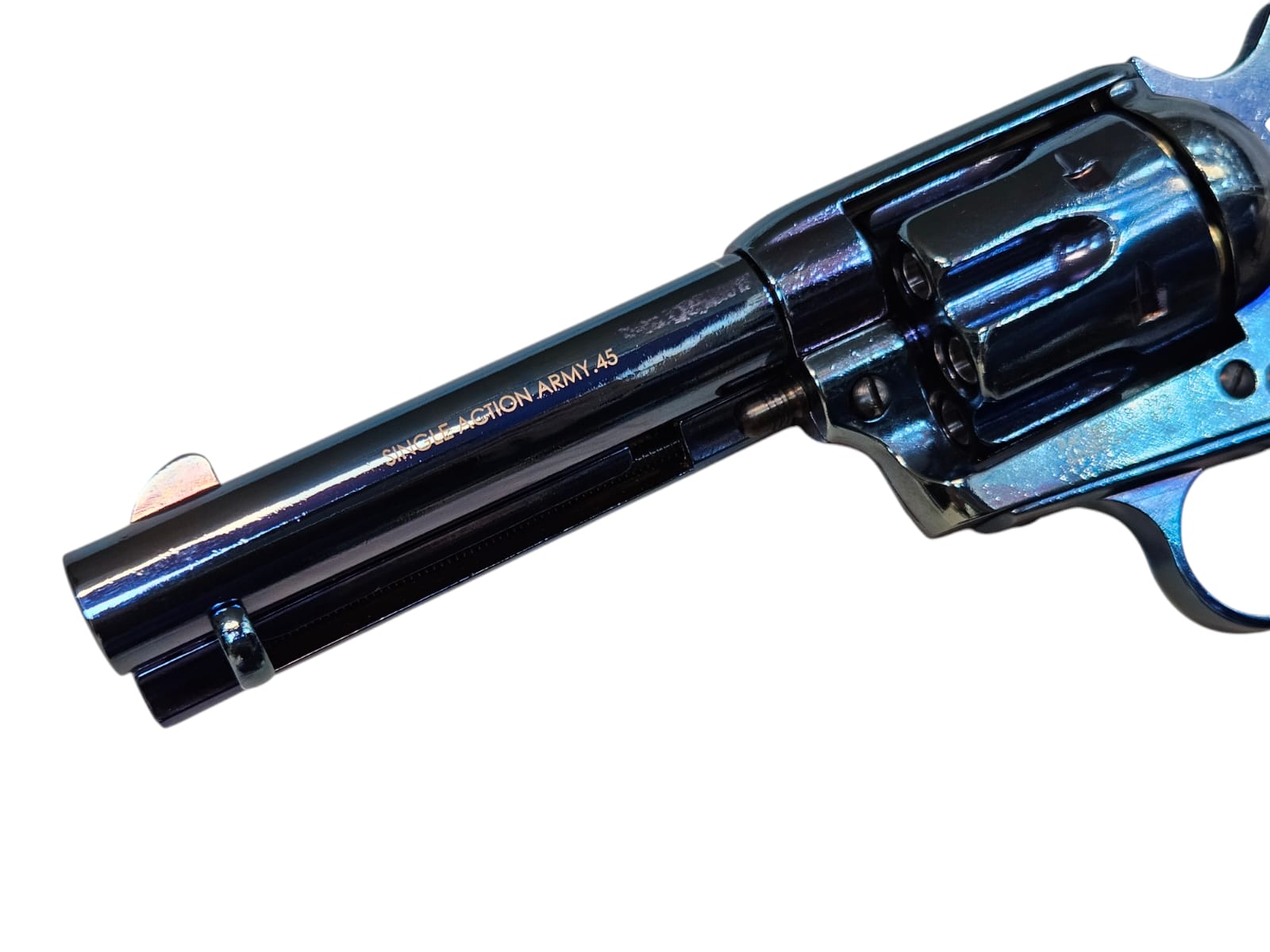King Arms SAA .45 Peacemaker Gas Revolver V2 S BL - Image 2