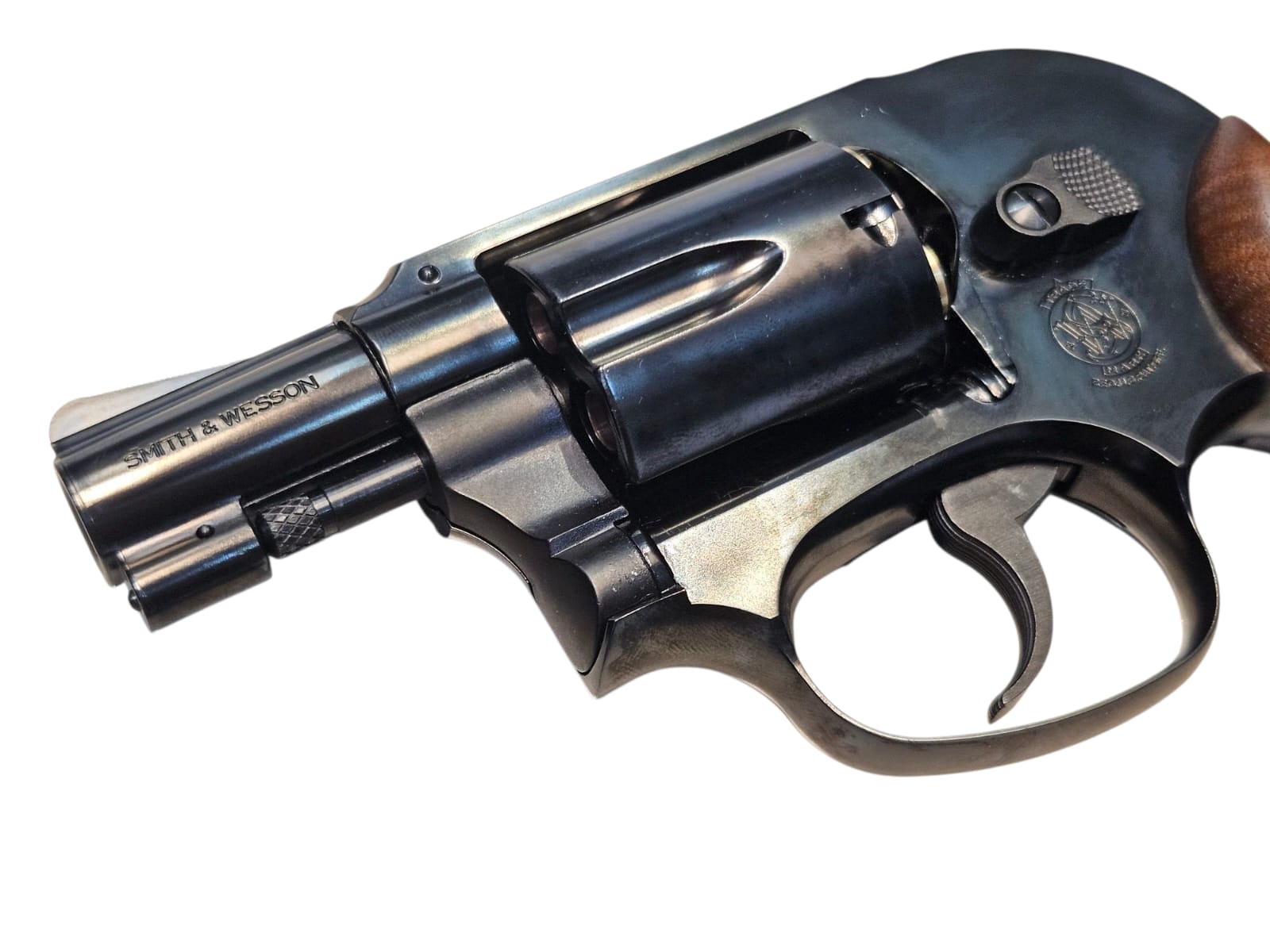 Marushin S&W M49 Gas Revolver (W Deep Black Wood Grip) - Image 2
