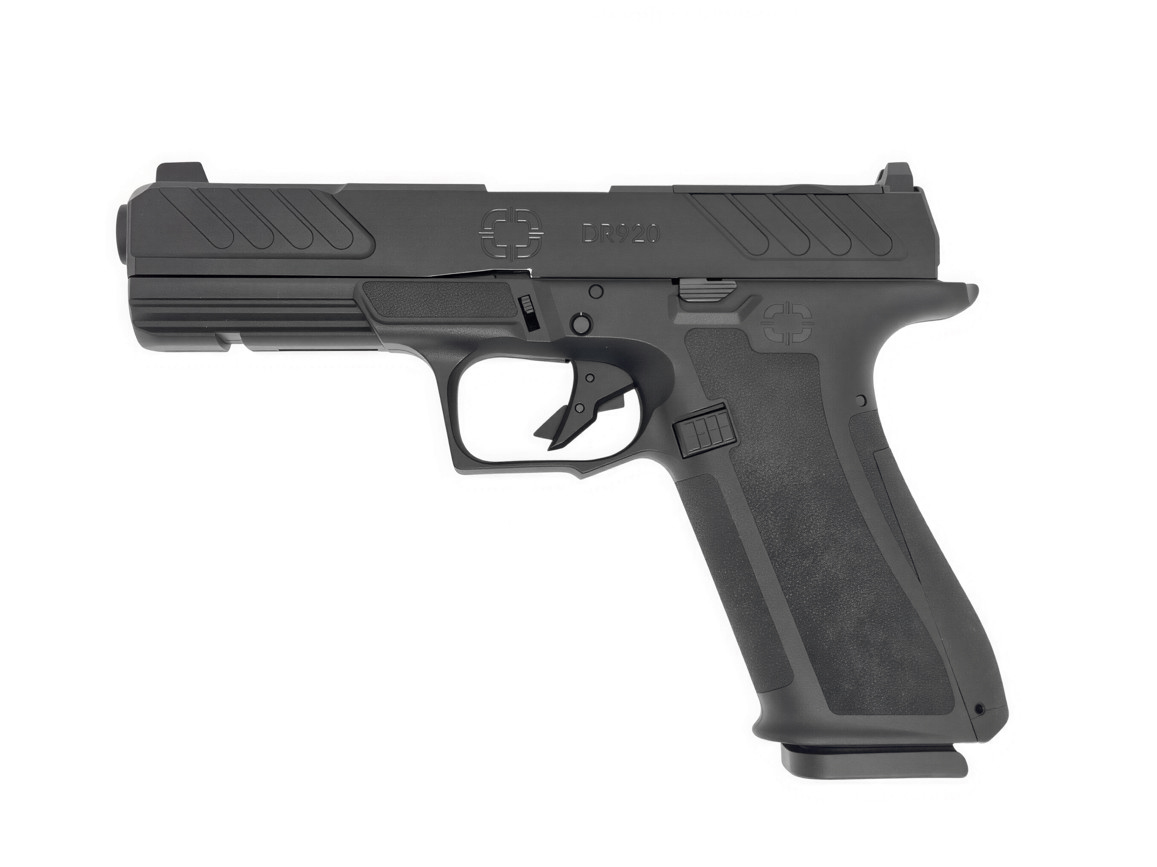 EMG Shadow Systems DR920FS GBB Airsoft Pistol - Black Barrel Version