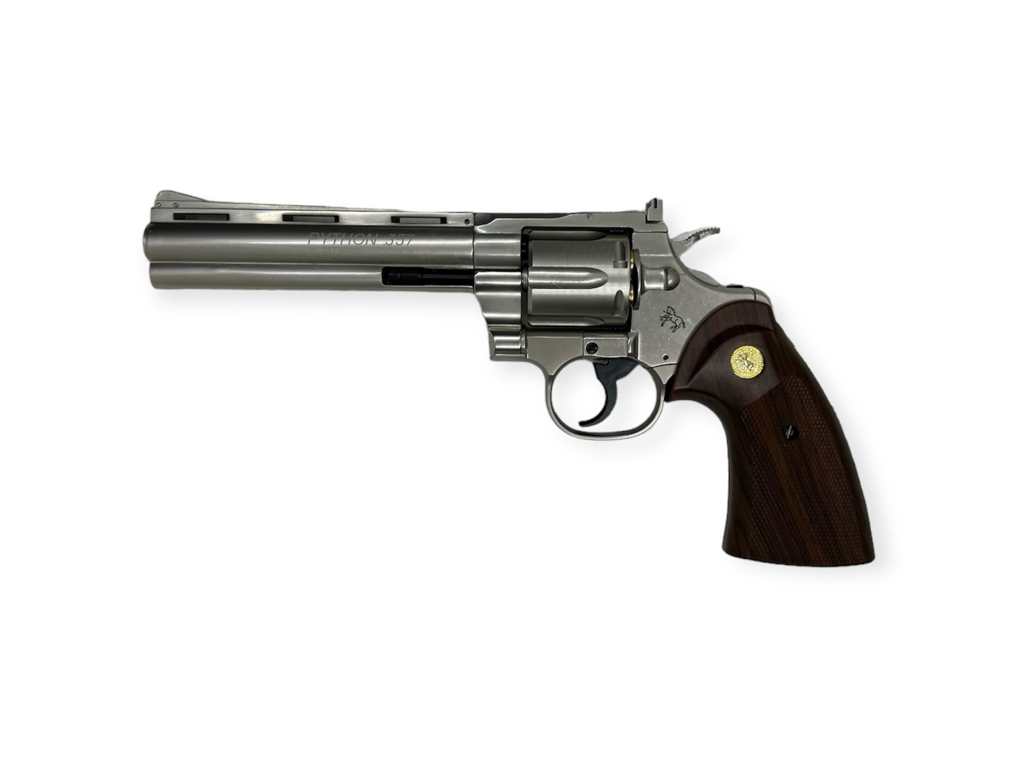 King Arms COLT Python .357 6  Magnum Gas Revolver SV V2