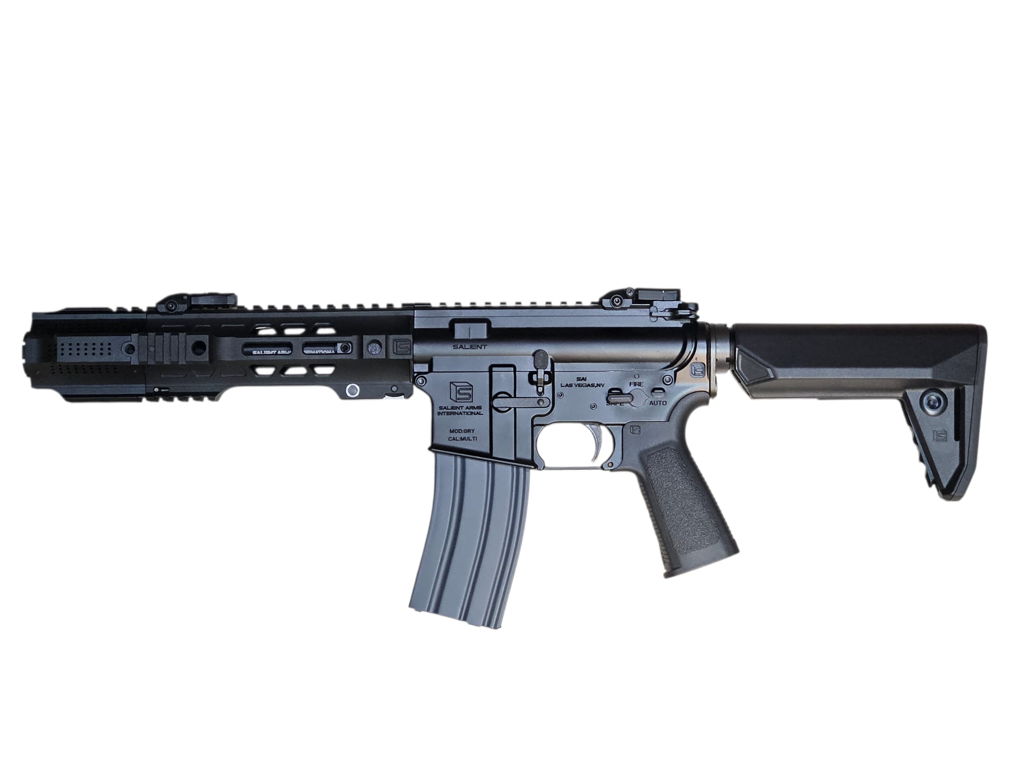 EMG SAI GRY M4 GBB Airsoft Rifle (CYMA CGS System) - 6.5 inch BK