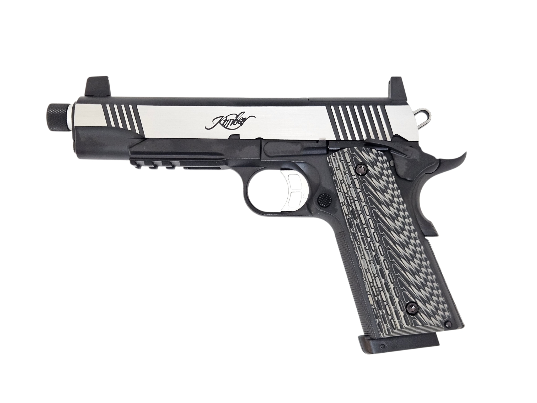 EMG SAVIA Kimber Custom TLE/RL II 1911 CO2 Pistol W/ G10 Grips 2Tone