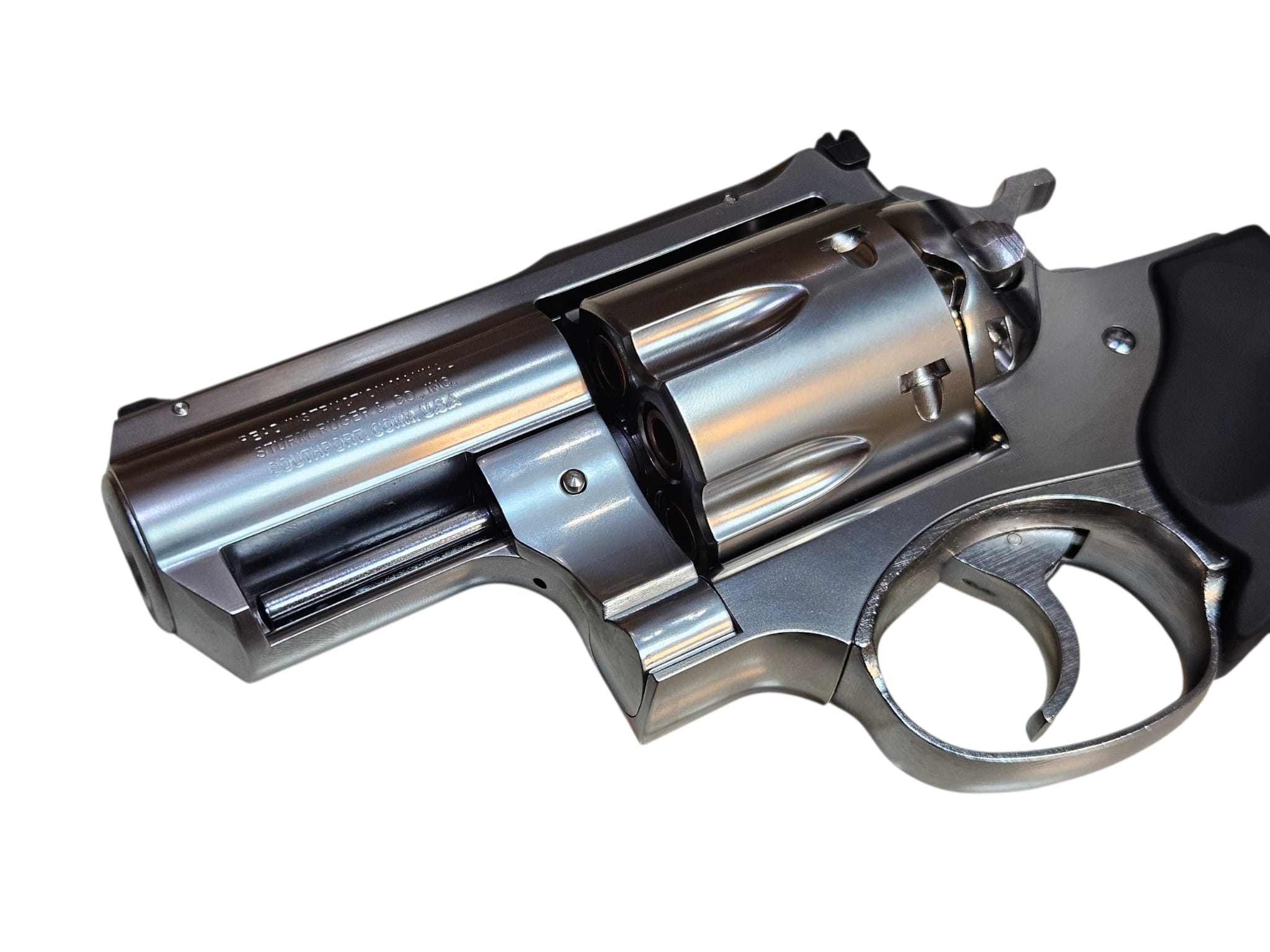 Marushin Super Redhawk Alaskan 44 Magnum Gas Revolver - Silver - Image 7