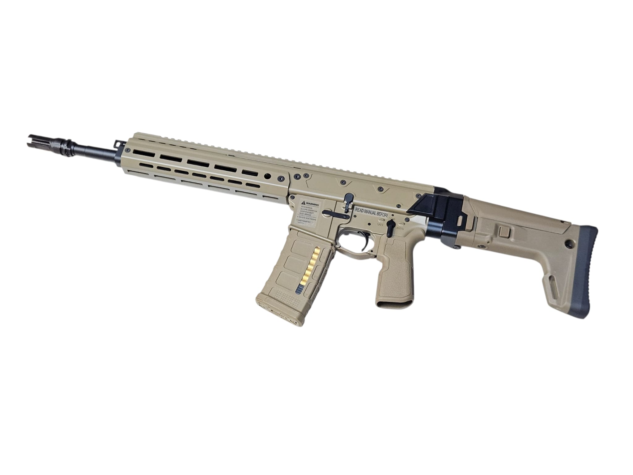 Double Eagle DWS LUPUS G108 JAKL 13.7 300BLK MWS GBB W/ACR Stock FDE - Image 3