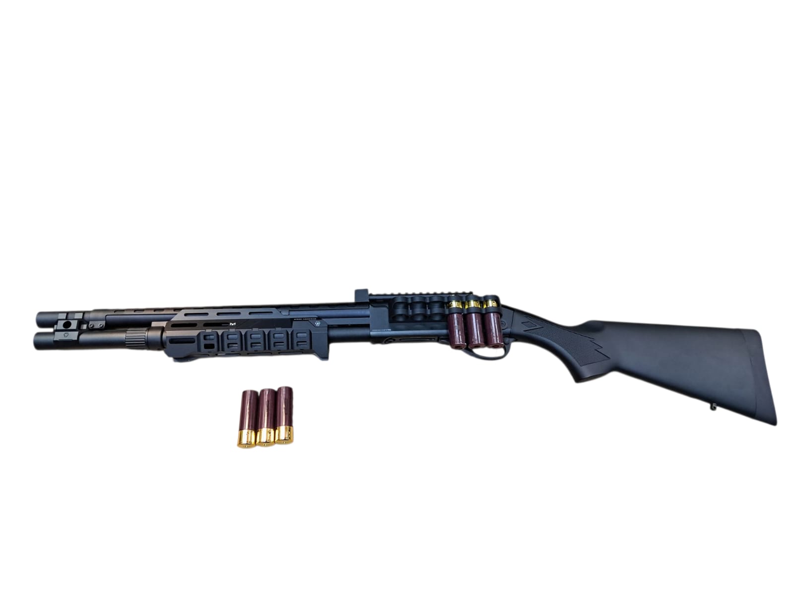 EMG Strike Industries Licensed M870 Gas Powered Pump Action Shotgun (Black)