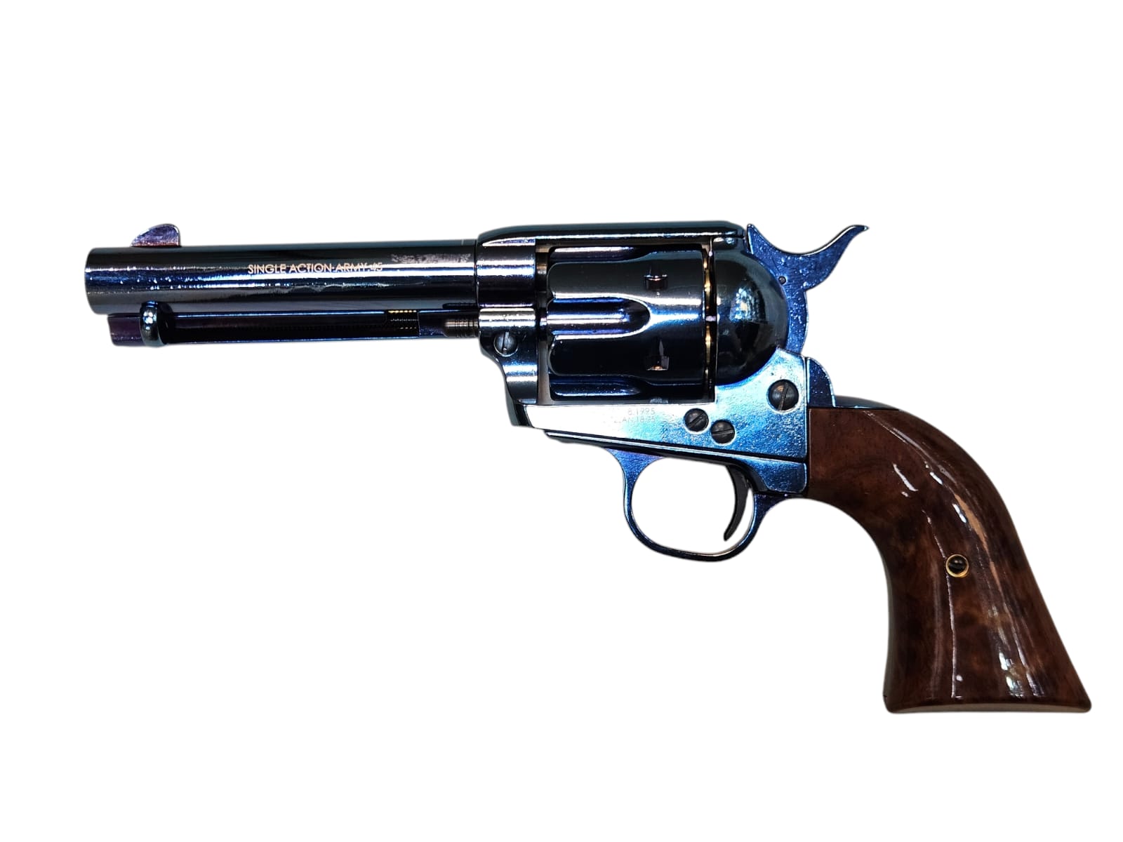 King Arms SAA .45 Peacemaker Gas Revolver V2 S BL