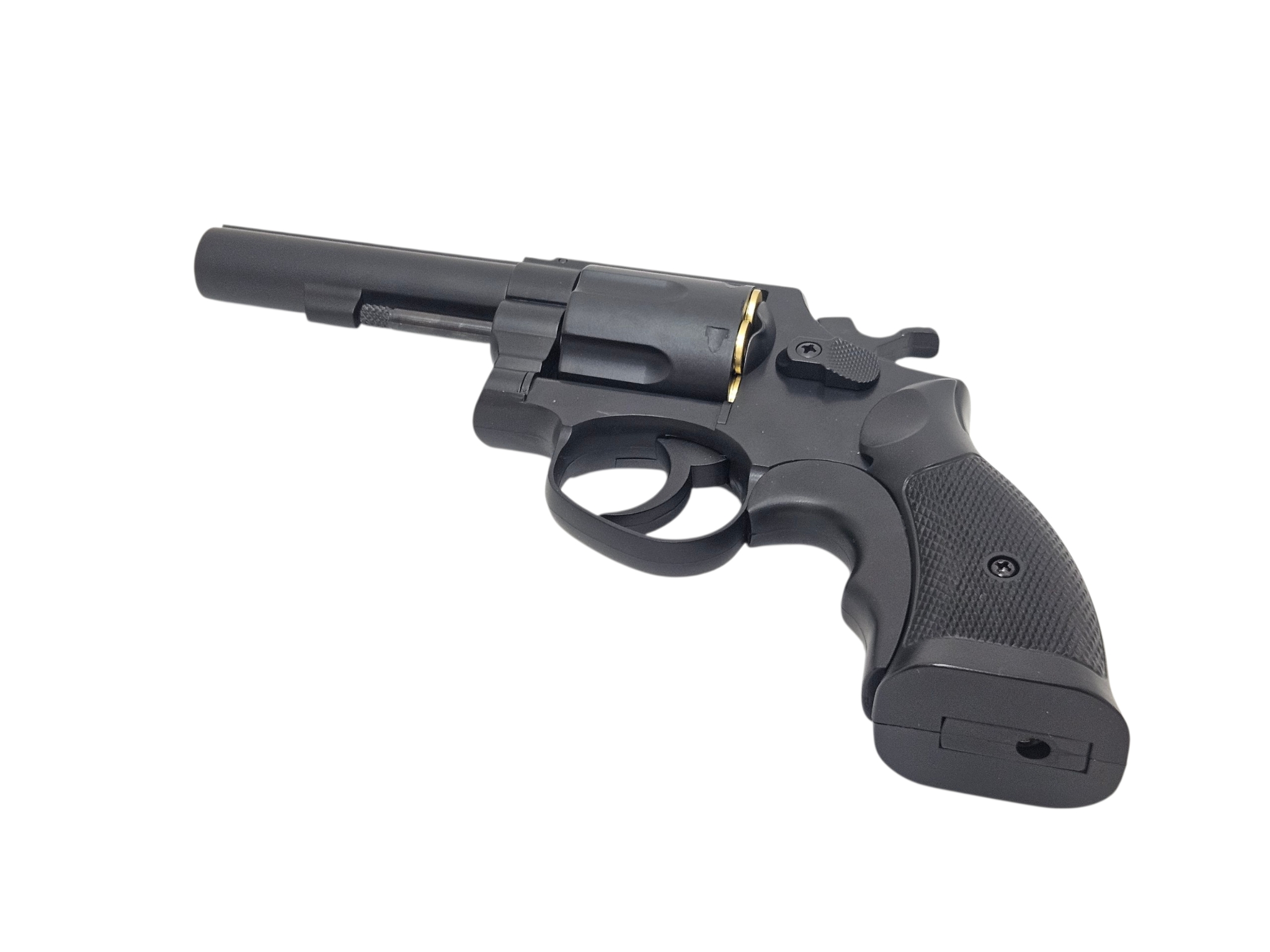 HFC M10 GAS BK BK Grip Revolver Pistol - Image 3