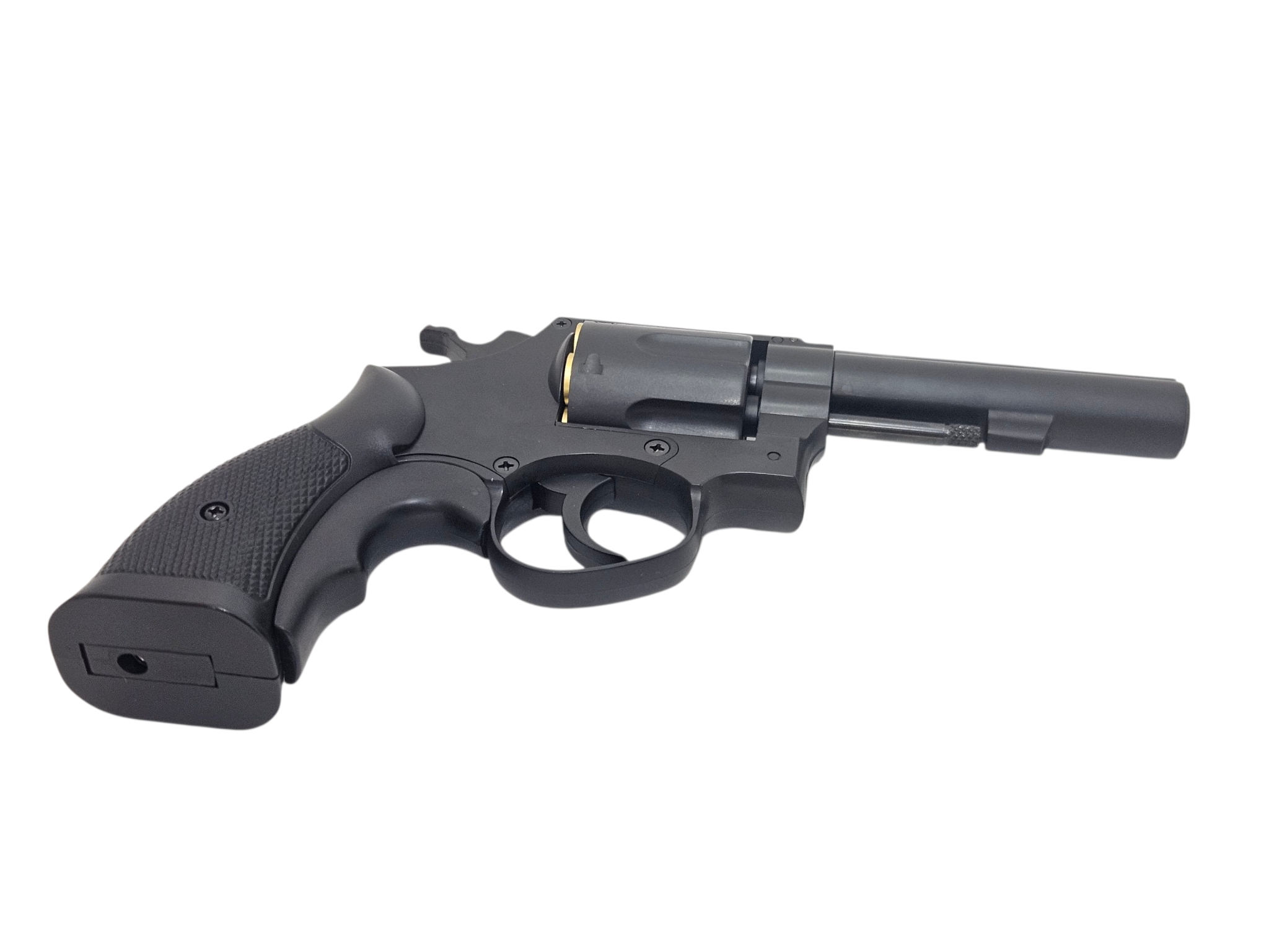 HFC M10 GAS BK BK Grip Revolver Pistol - Image 6