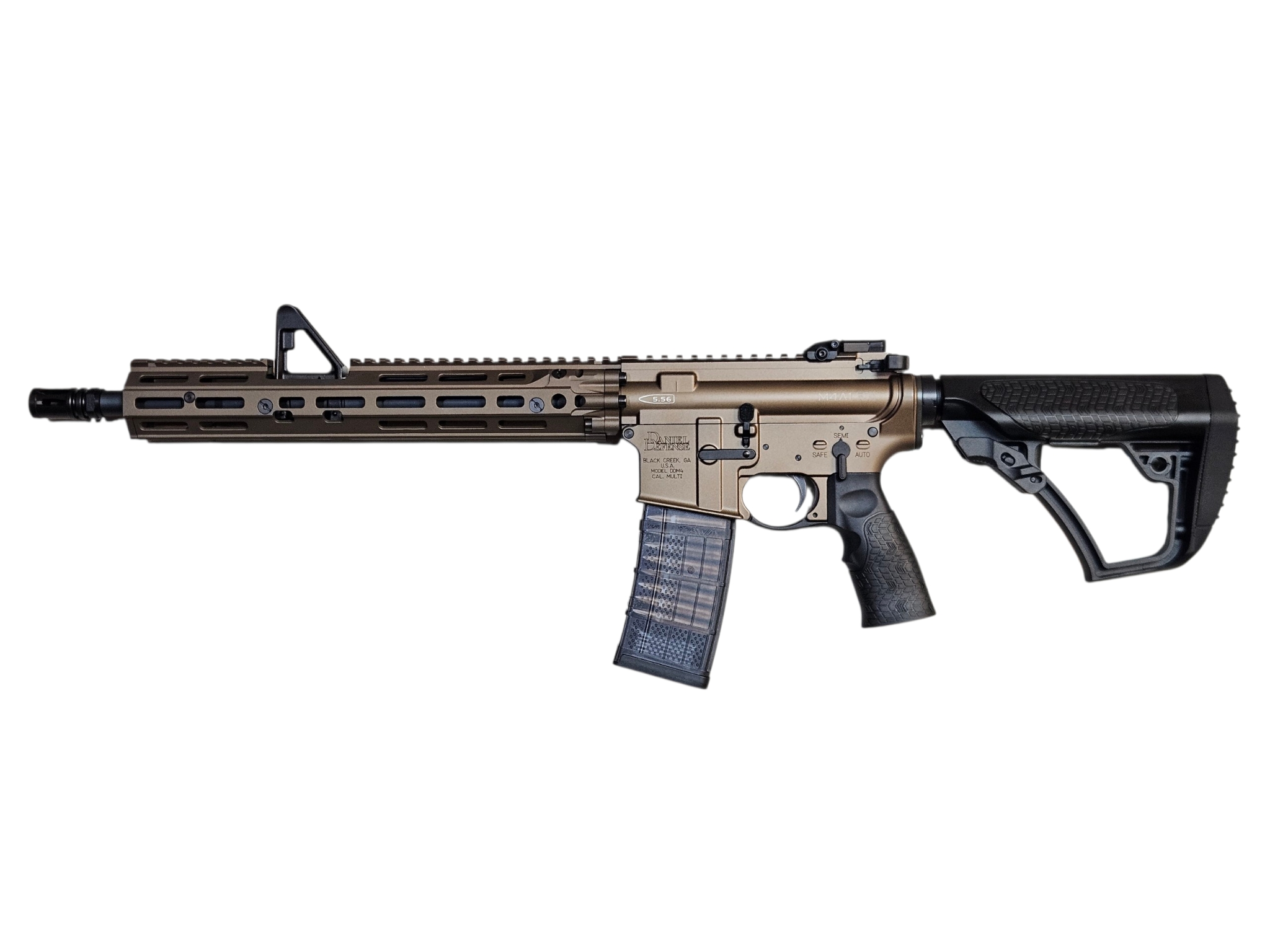 EMG Daniel Defense DDM4 RIII Gas Rifle (CYMA CGS System) Bronze