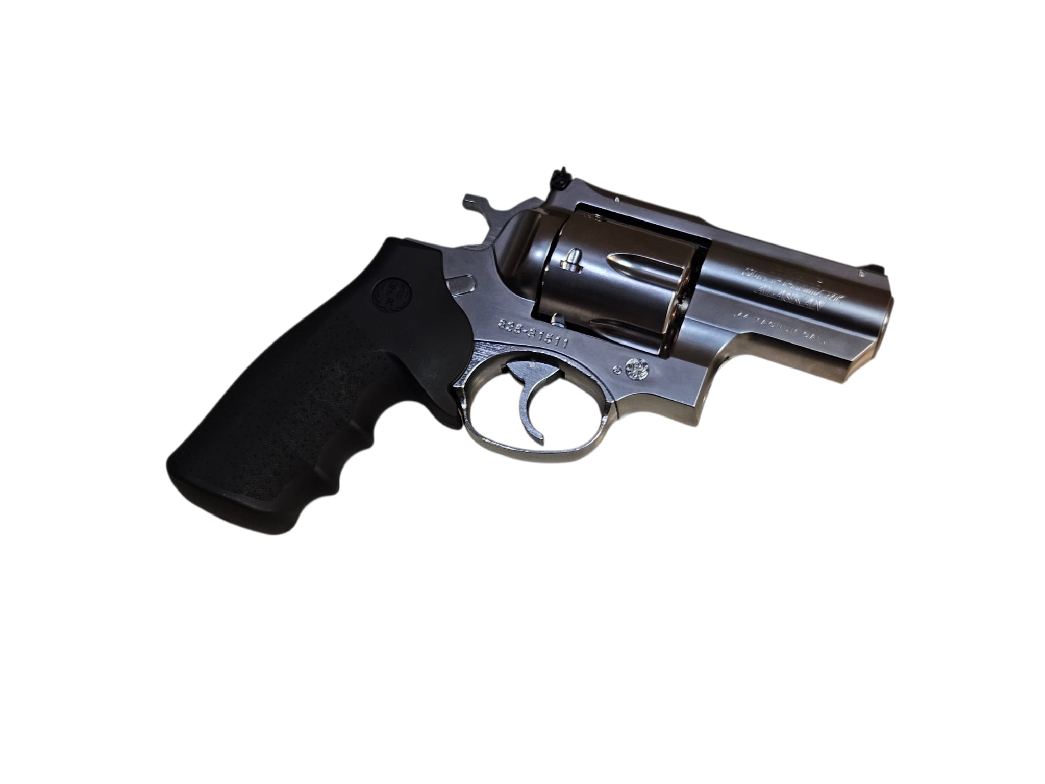 Marushin Super Redhawk Alaskan 44 Magnum Gas Revolver - Silver - Image 4