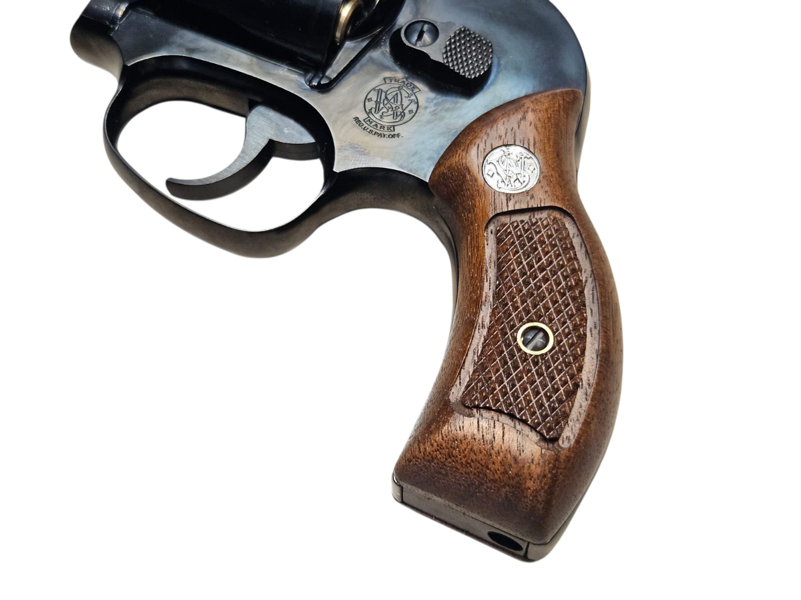Marushin S&W M49 Gas Revolver (W Deep Black Wood Grip) - Image 6