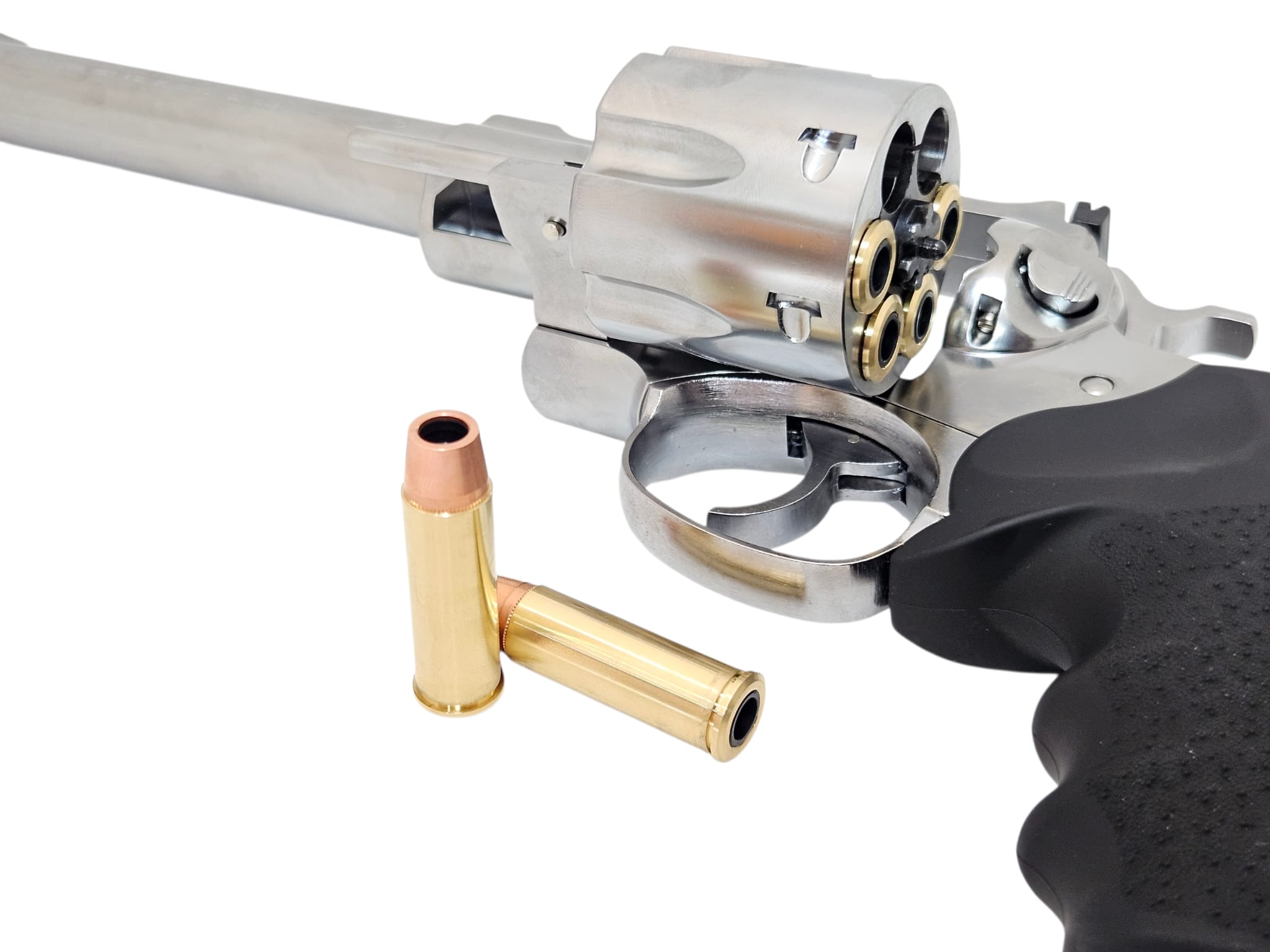 Marushin Super Redhawk 9.5inch 44 Magnum Gas Revolver - Silver - Image 9