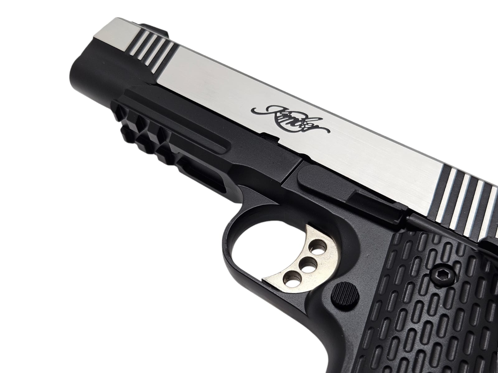 ARMY Metal Kimber Warrior Marking M1911A1 GBB Pistol(2-Tone) (R28-2T) - Image 3