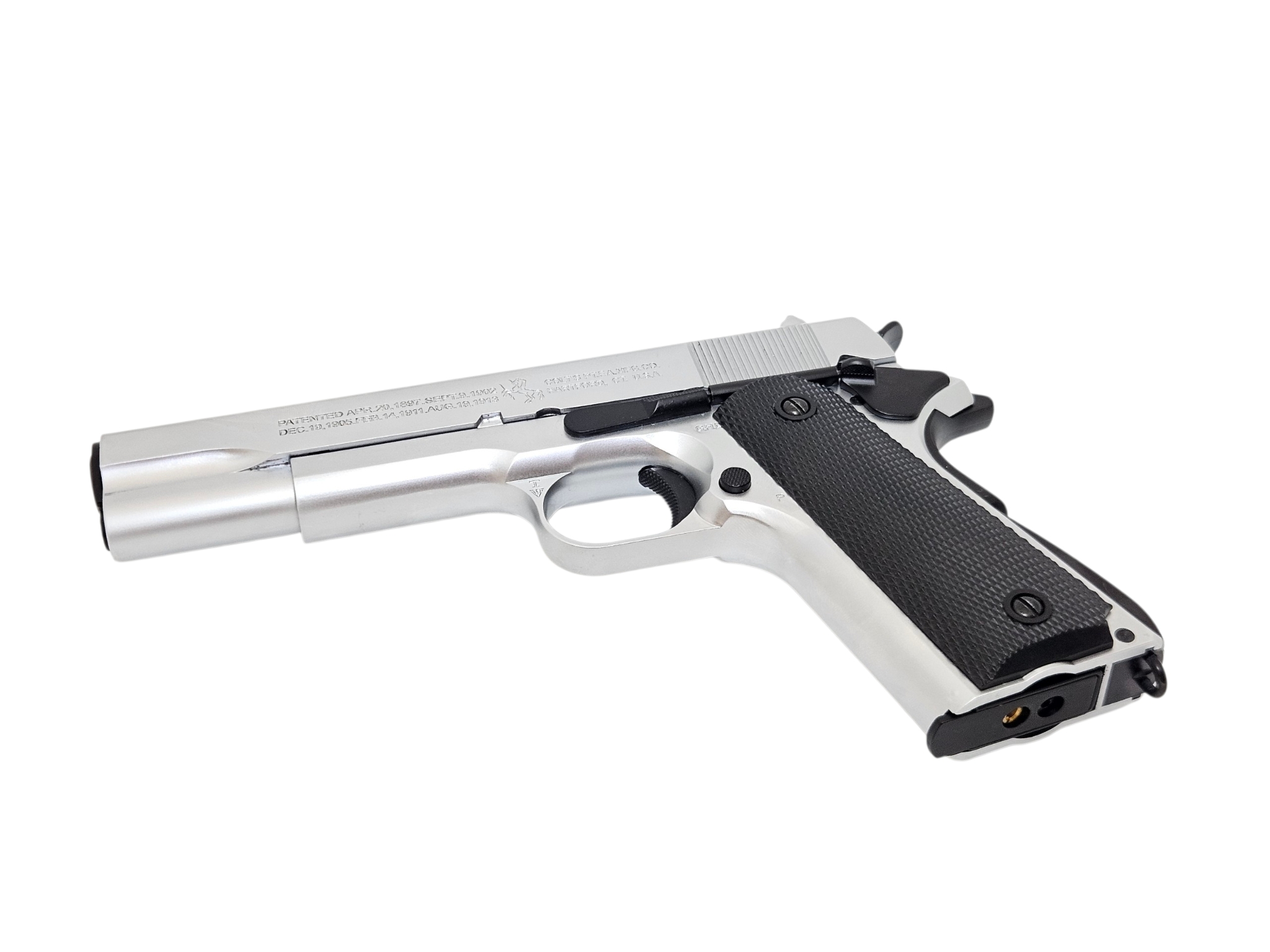 Army M1911A1 GBB Pistol Marking Version (R31, Silver) ARM-GBB-R31-WM-SV - Image 5