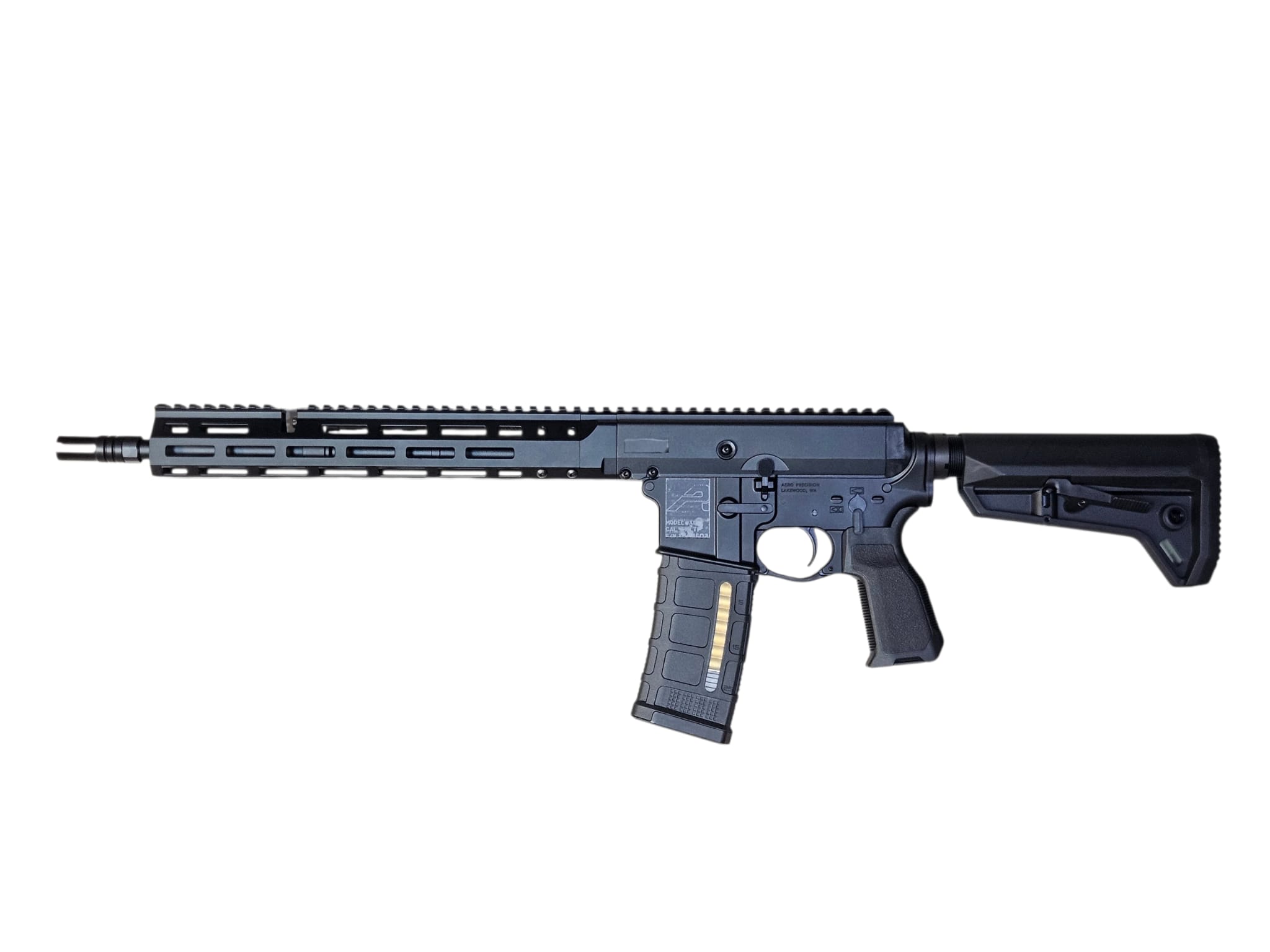 Double Eagle DWS-180 13.9 W/Stock GBB Rifle BK
